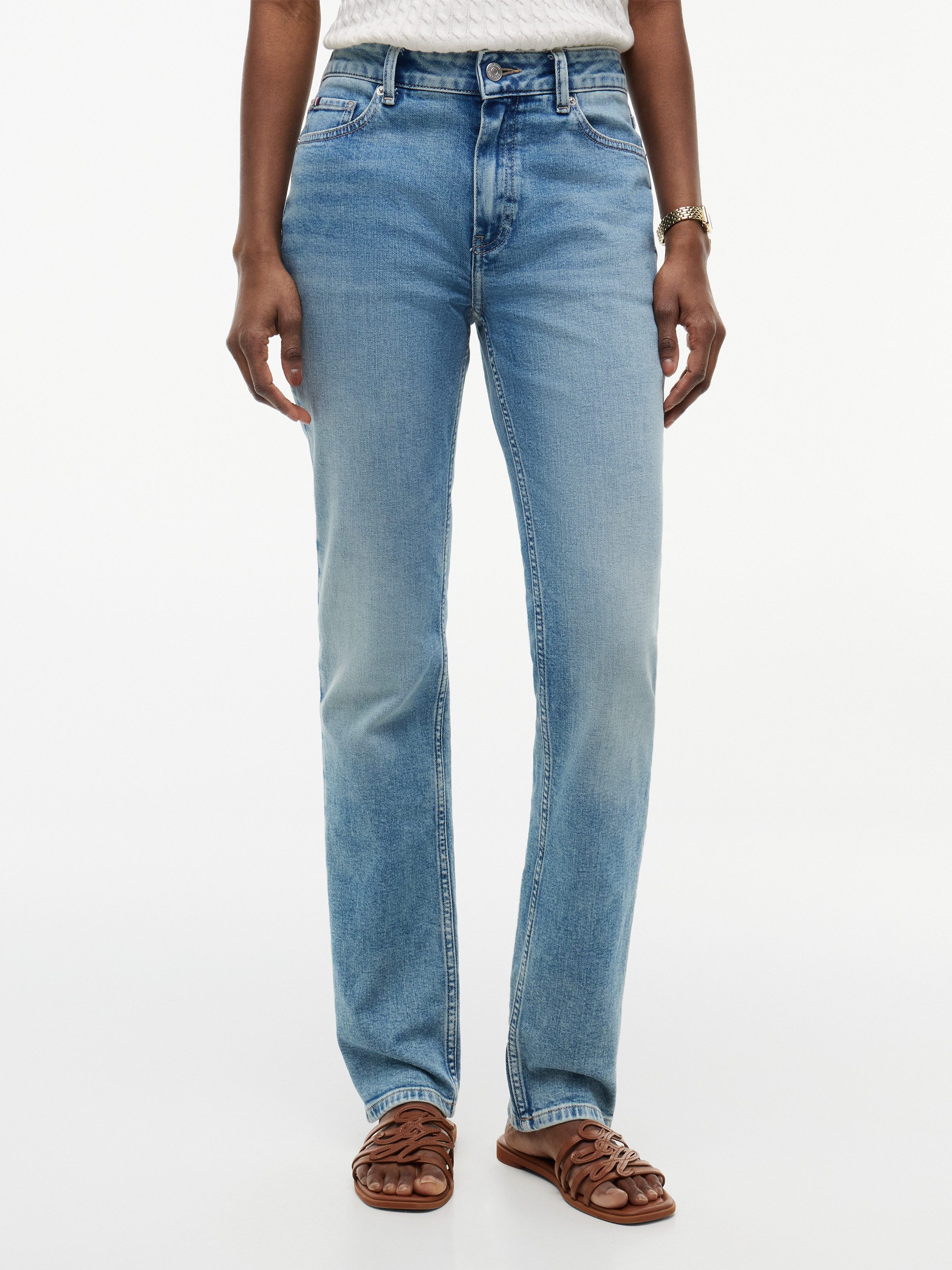 Tommy Hilfiger Slim-fit-Jeans SLIM NEW DOREEN LIGHT RW Baumwollmischung, slim fit