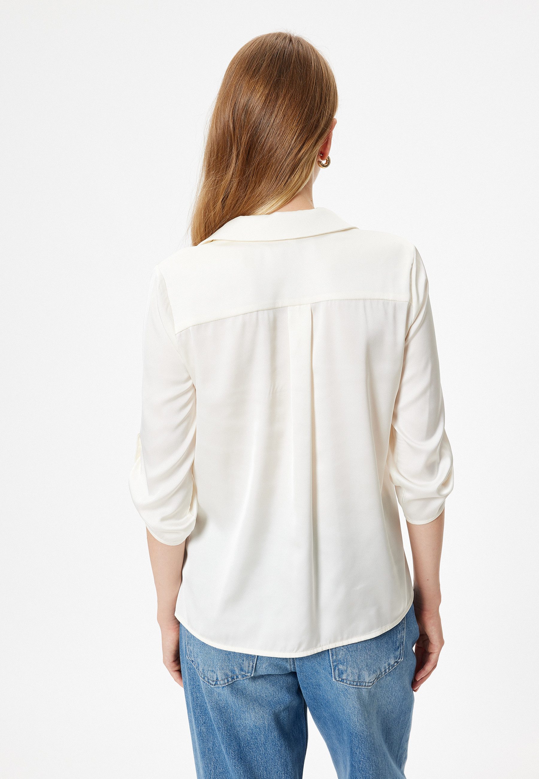 Koton Langarmbluse 3/4 Ärmel Jacket Kragen