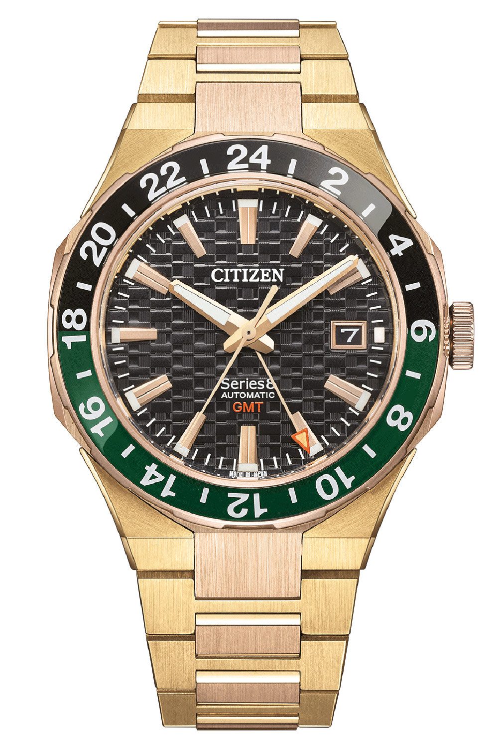 Citizen Automatikuhr Automatik Series 8 Goldfarben