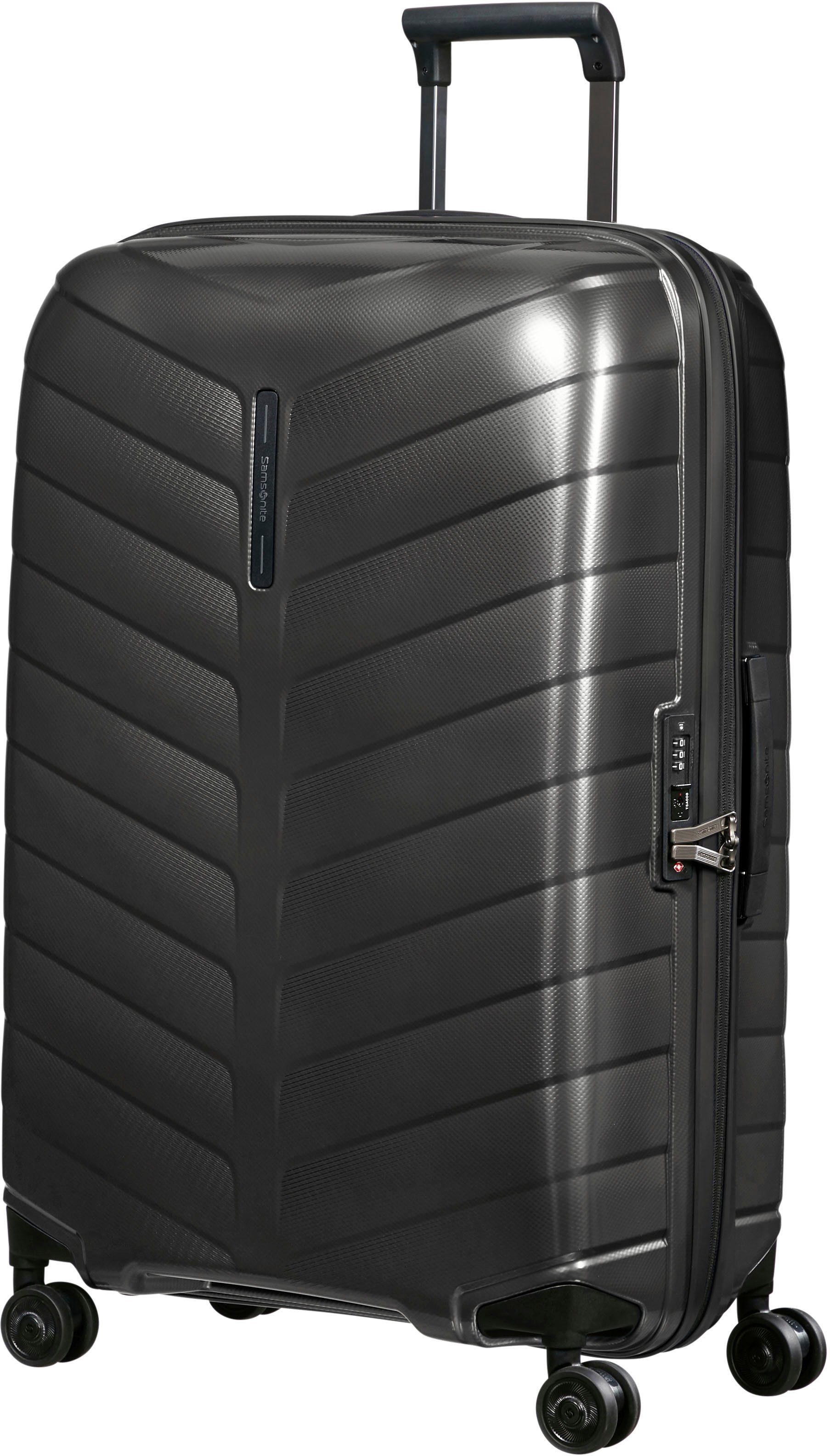 cm, in Rollen, 75 4 Samsonite Attrix, Hartschalen-Trolley Made anthracite, Europe