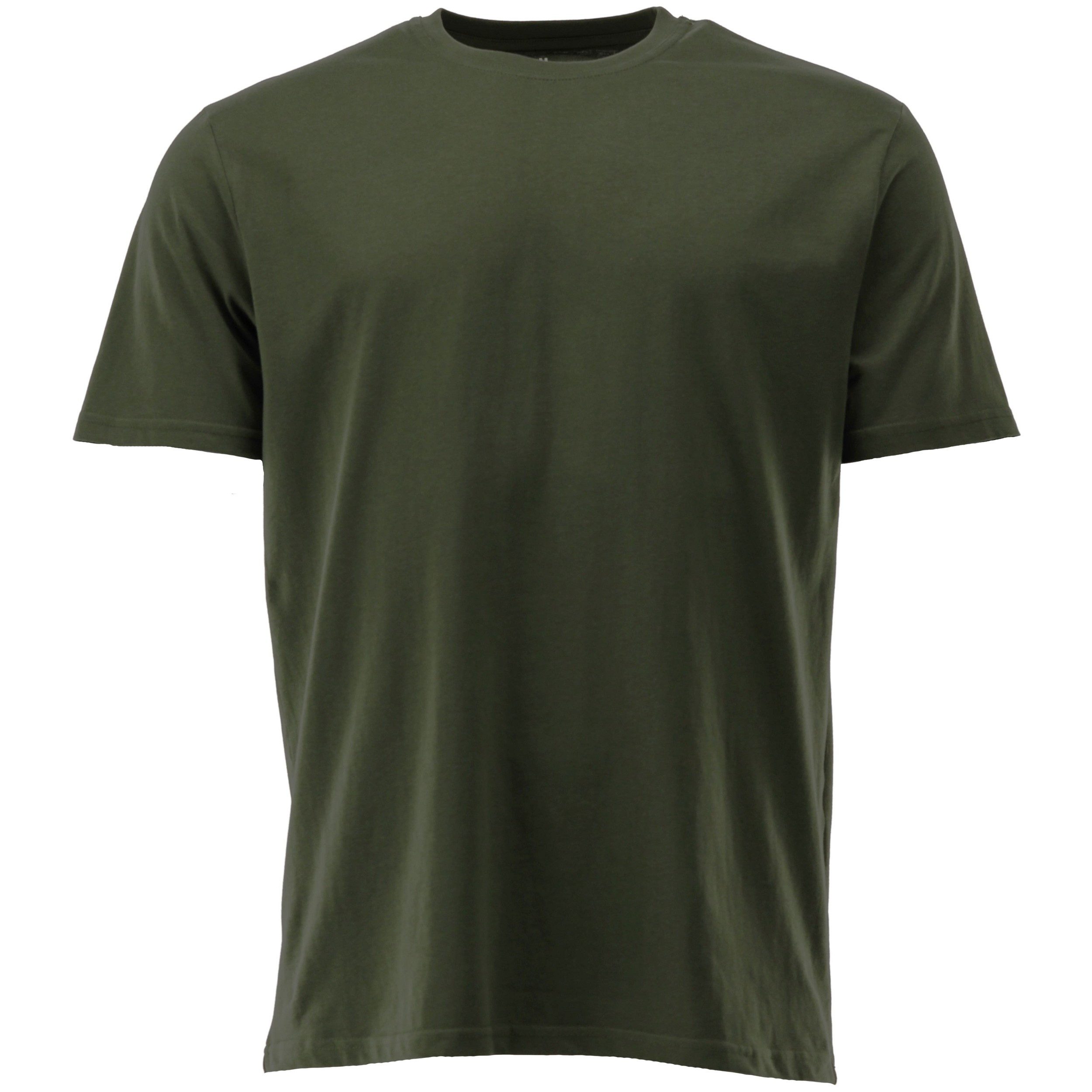 T-Shirt Basic-T-Shirt oliv/grün Jagd-T-Shirt Baumwolle von Oefele Jagd NEU