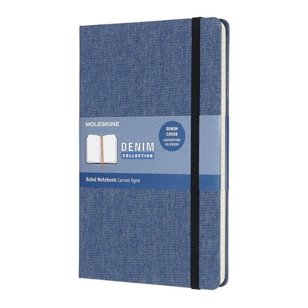 MOLESKINE Notizbuch Denim / Hardcover / Large A5 / Liniert