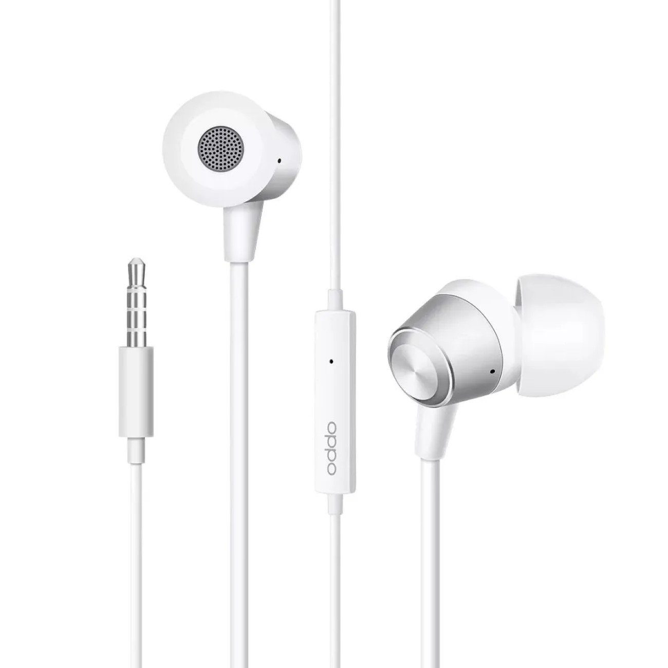 Oppo Original MH130 Kopfhörer Weiß 110 cm 3,5 mm Anschluss In-Ear-Kopfhörer