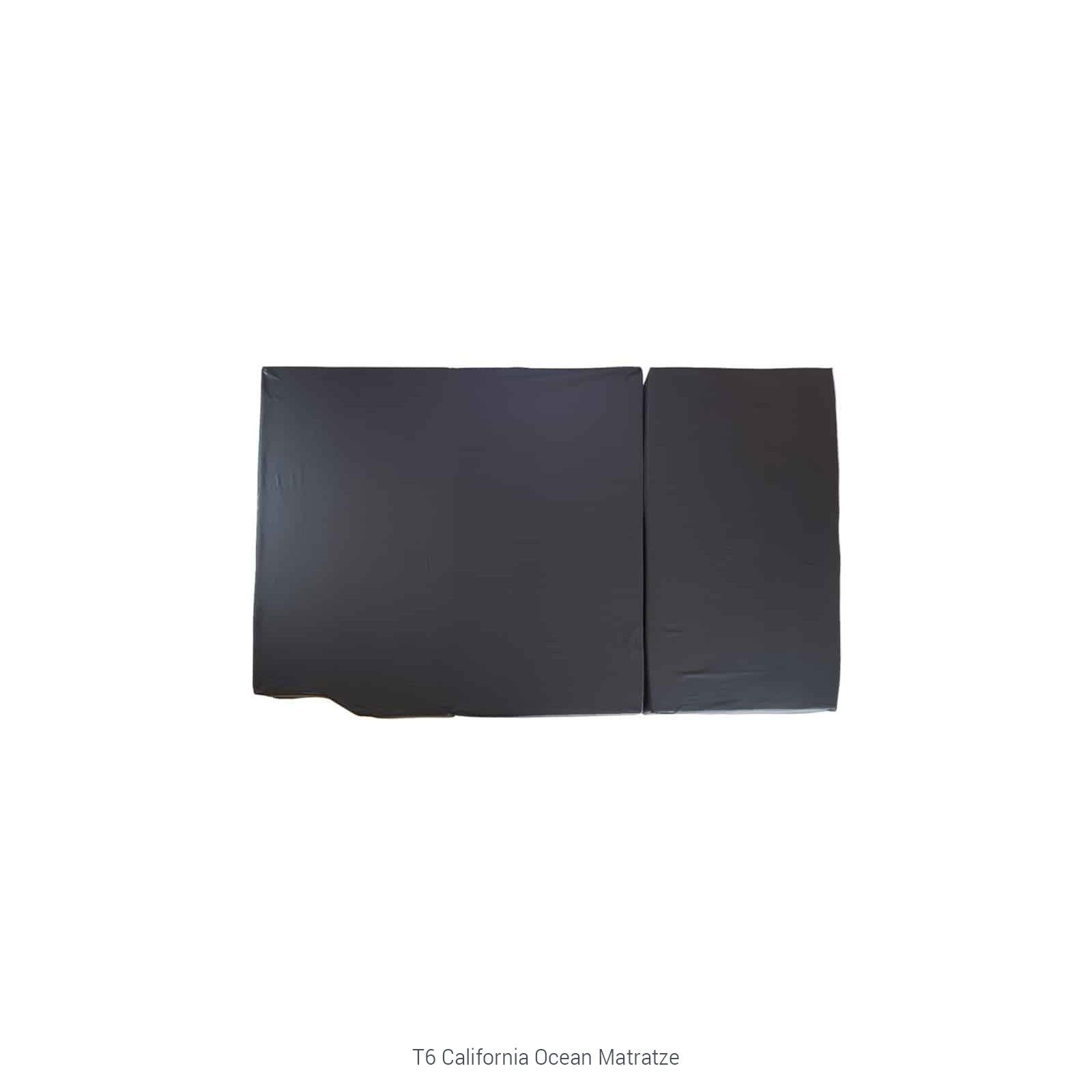 Klappmatratze, shogazi ®, 12 cm hoch, (Set, 2-tlg), T6 California Ocean – 115/108×200 cm, inkl. Aufbewahrungstasche