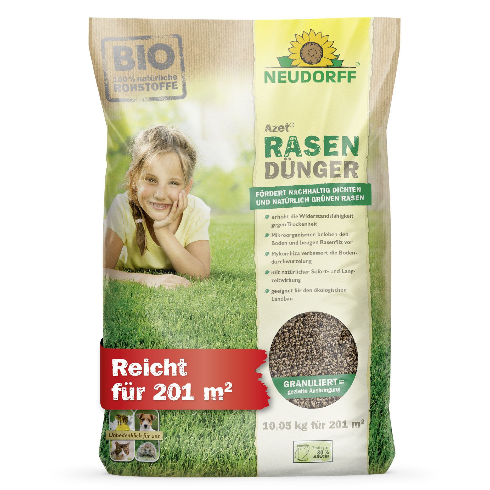 Neudorff Rasendünger Azet RasenDünger 10 kg