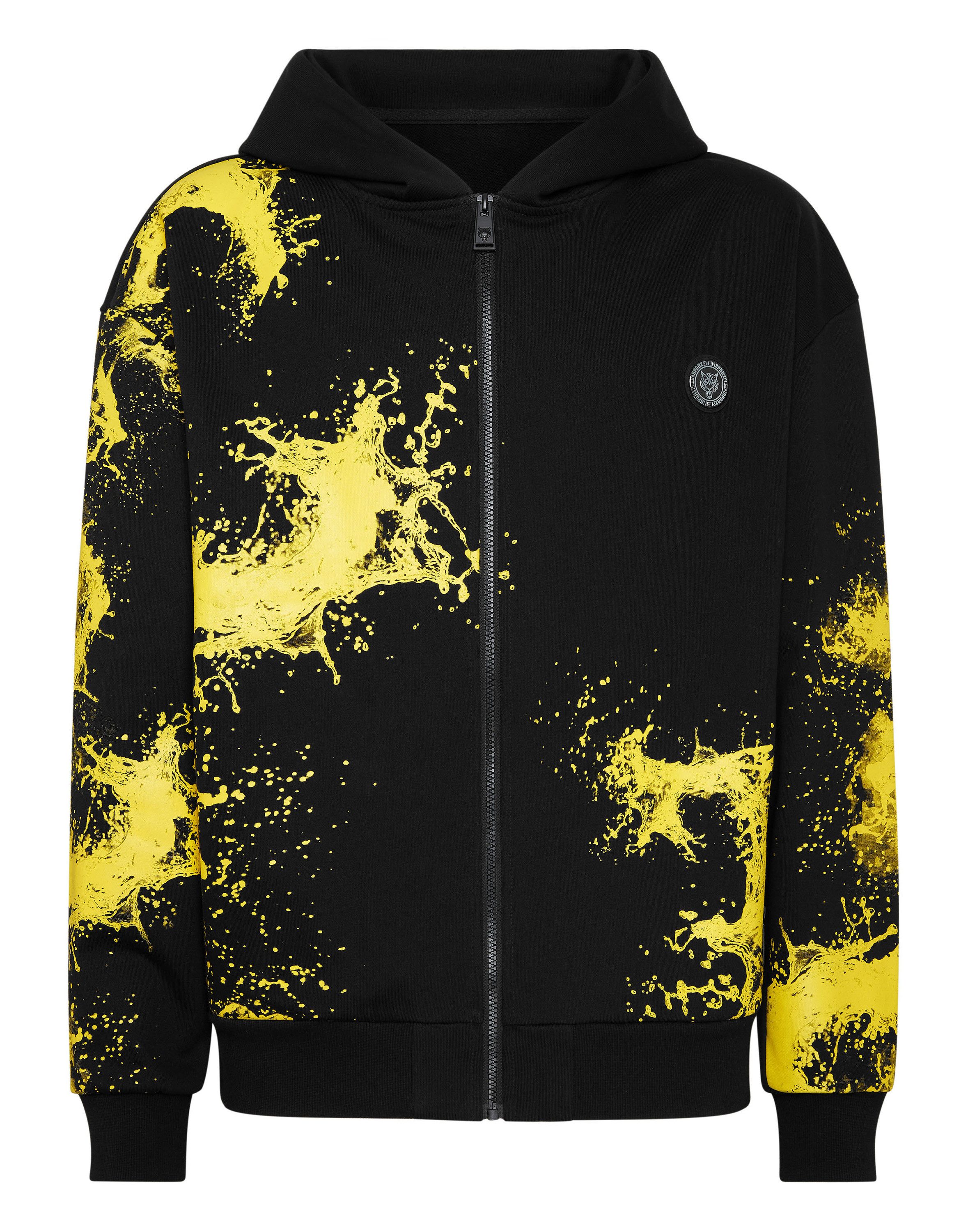 PLEIN SPORT Kapuzensweatjacke Splash