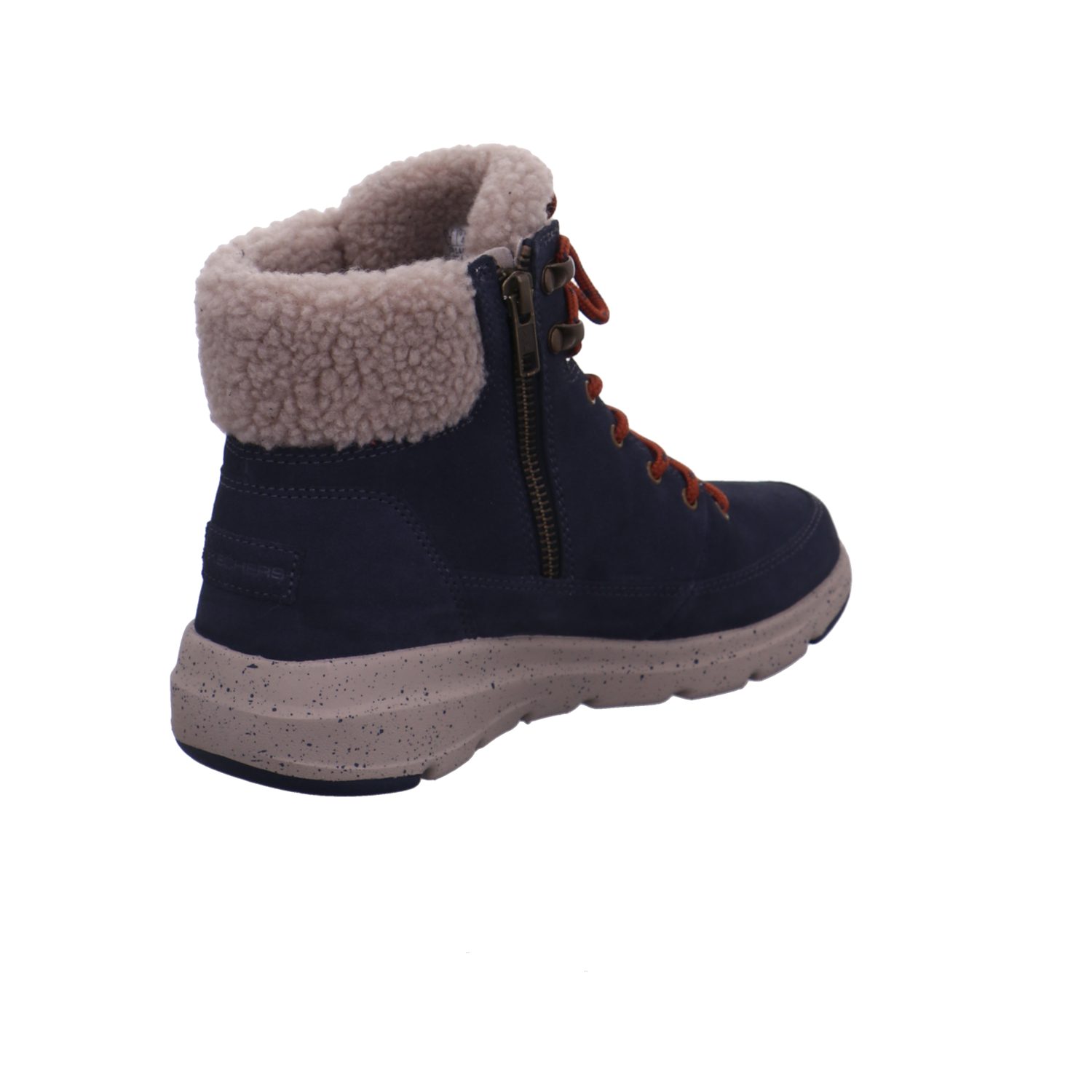 Skechers Skechers GLACIAL ULTRA-WOODSY blau kombi Schnürstiefelette