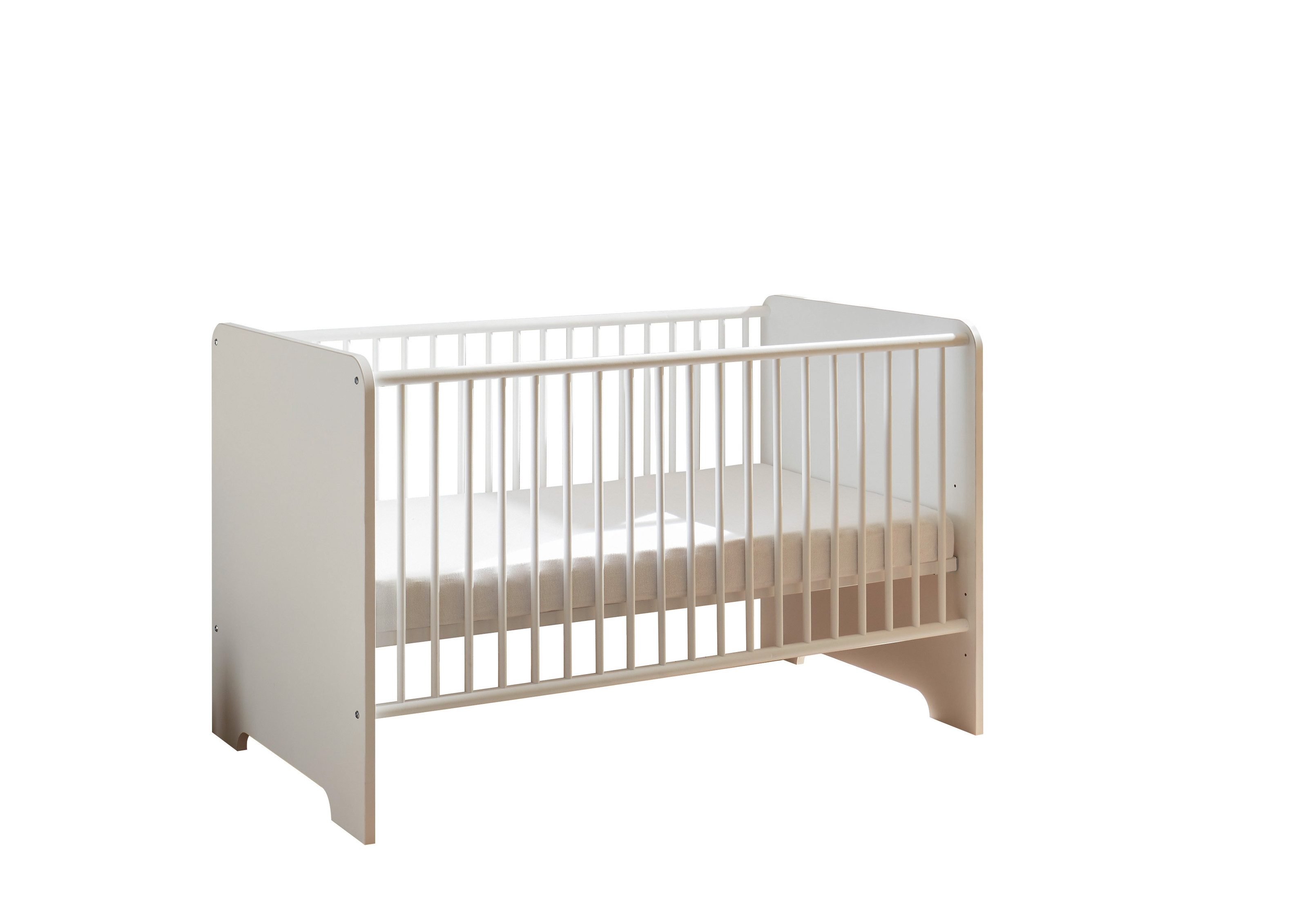 PREISBRECHER Babybett Spice, in Weiß / günstig online kaufen