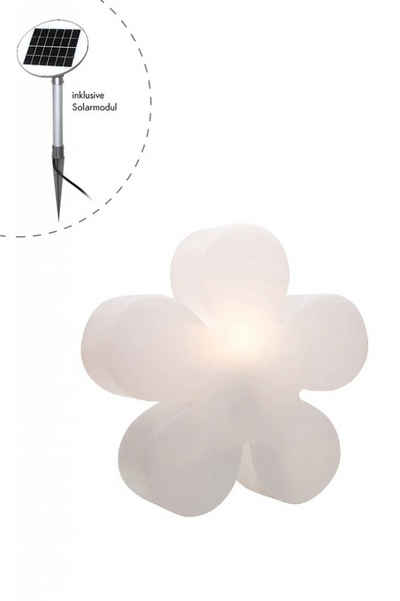 8 seasons design Dekolicht 8 seasons - Motivleuchte Shining Flower Durchmesser 40 cm Solar