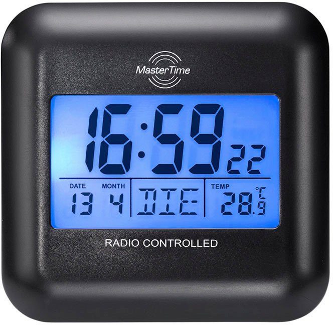 MASTER TIME Радіобудильник MTC-71029-85P Quarzwecker, digitale Anzeige, automatischer Kalender