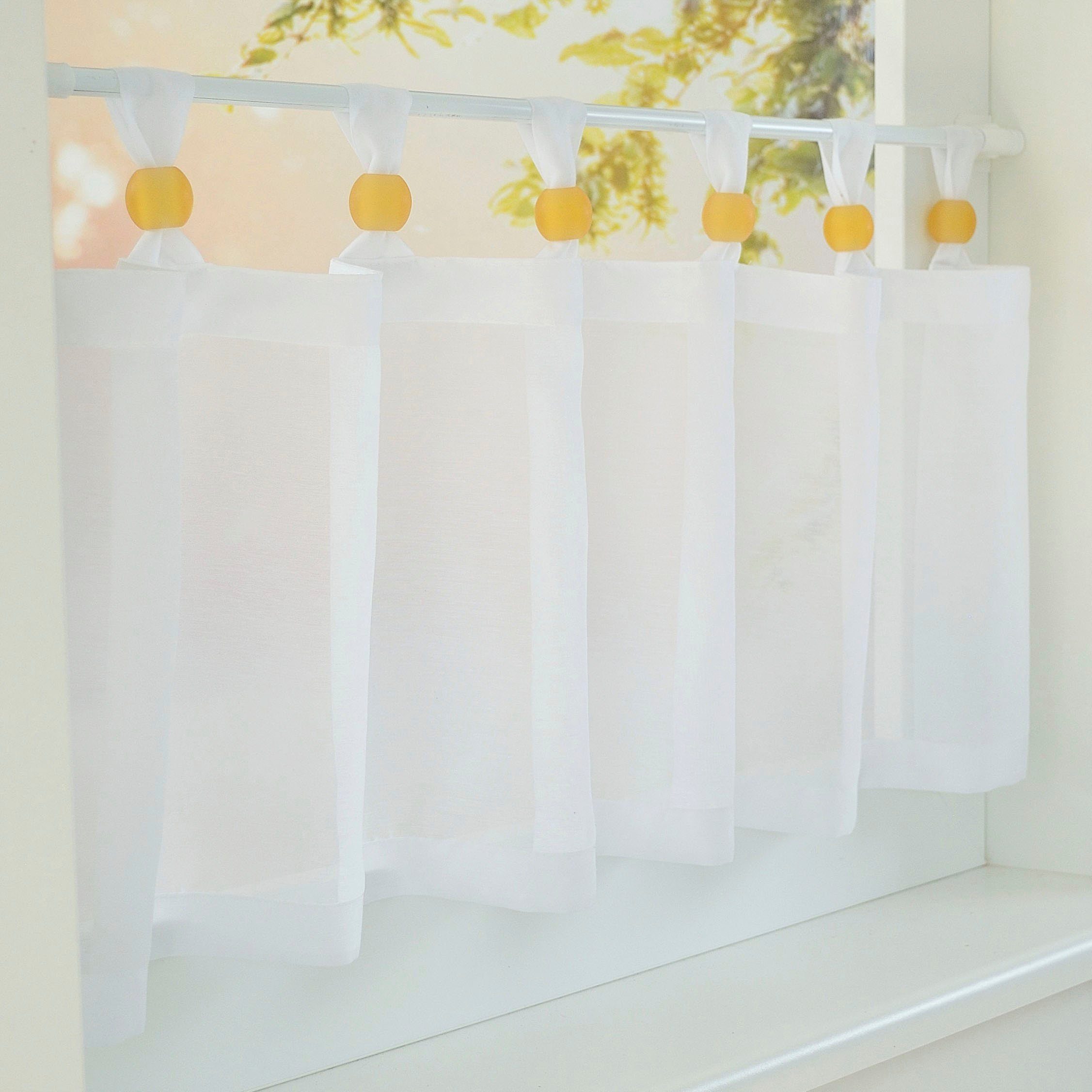 Kutti Gardinenbefestigungen Ersatzteile Acrylkugel, Schlaufenkugel, Ø günstig online kaufen