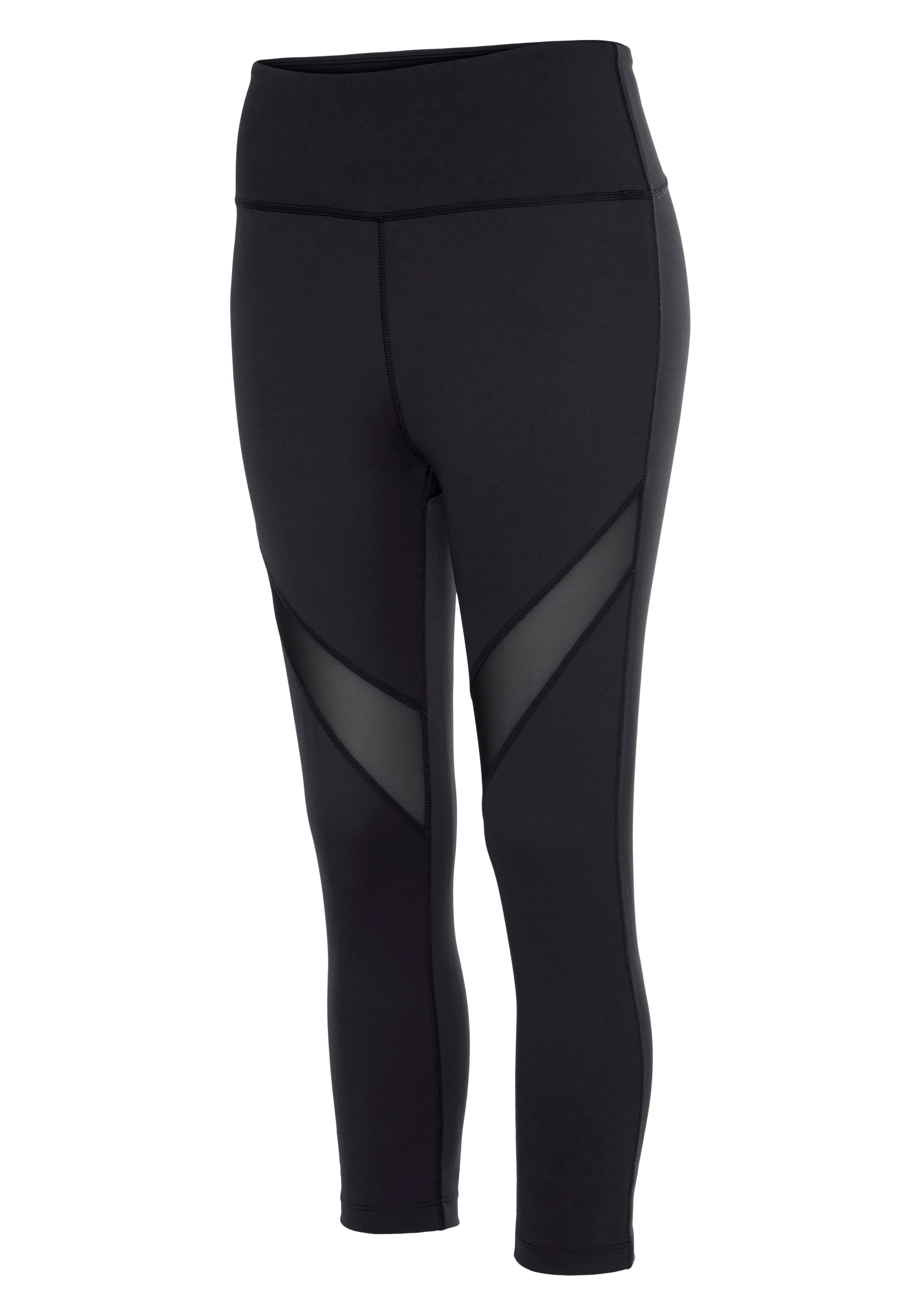 LASCANA ACTIVE Sporthose mit Mesh-Einsätze an den Beinen