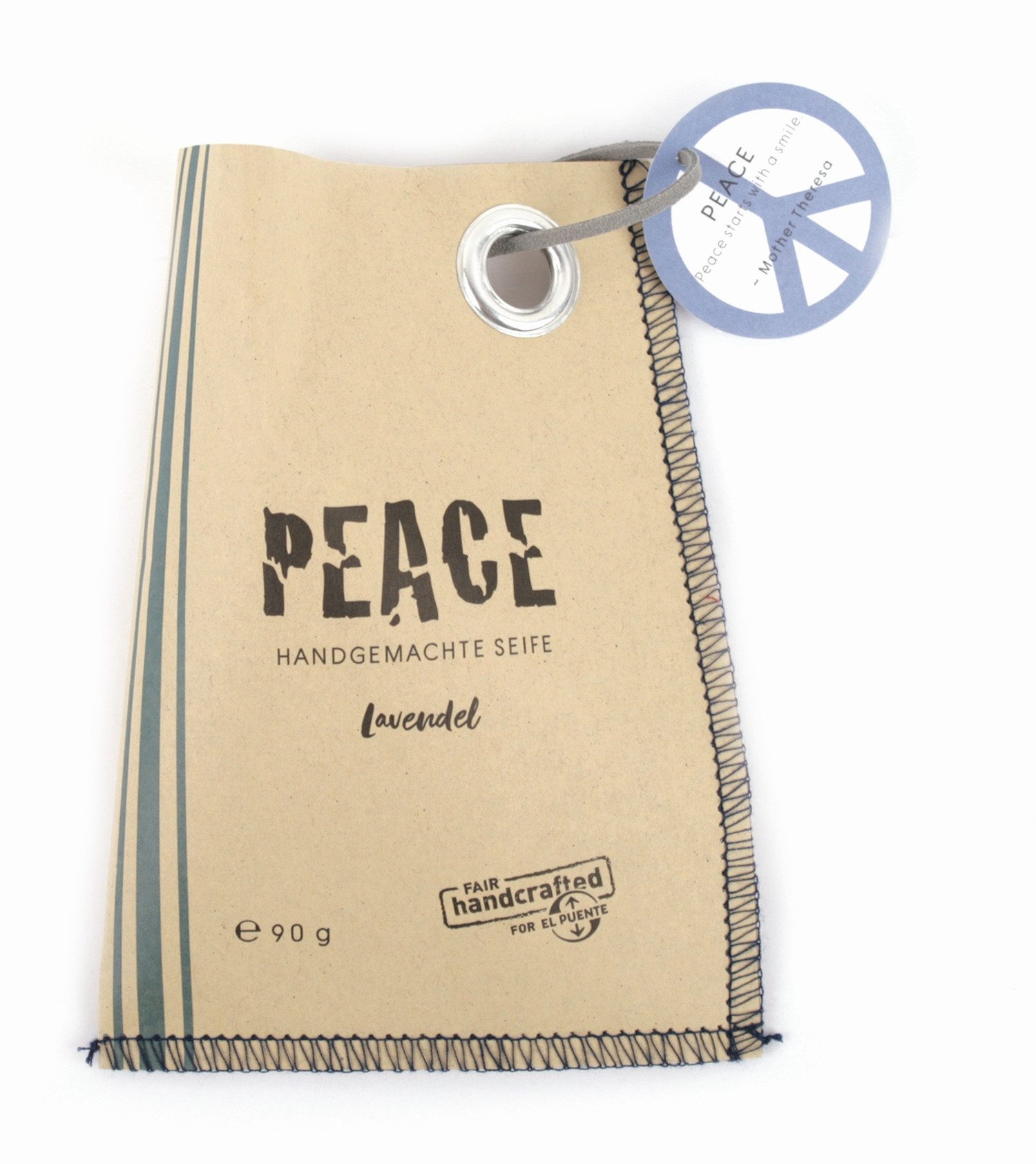 El Puente Handseife Seife "Peace", Vegan, Handmade