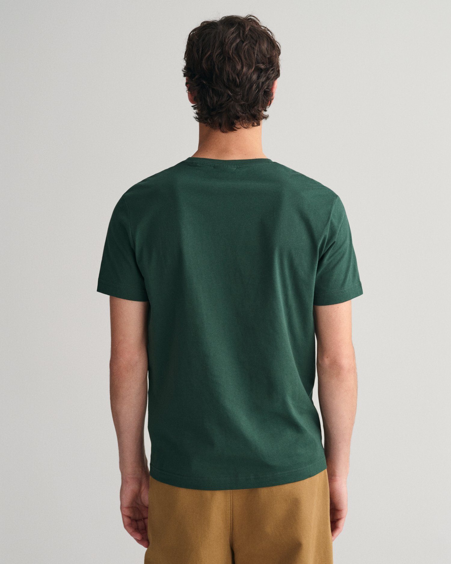 GRAPHIC TARTAN REG GREEN T-Shirt T-SHIRT SS SMALL Gant