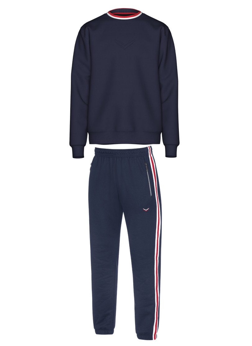 Trigema Freizeitanzug TRIGEMA Jogginganzug aus bequemer Sweat-Qualität (1-tlg) – Bild 2 von 3