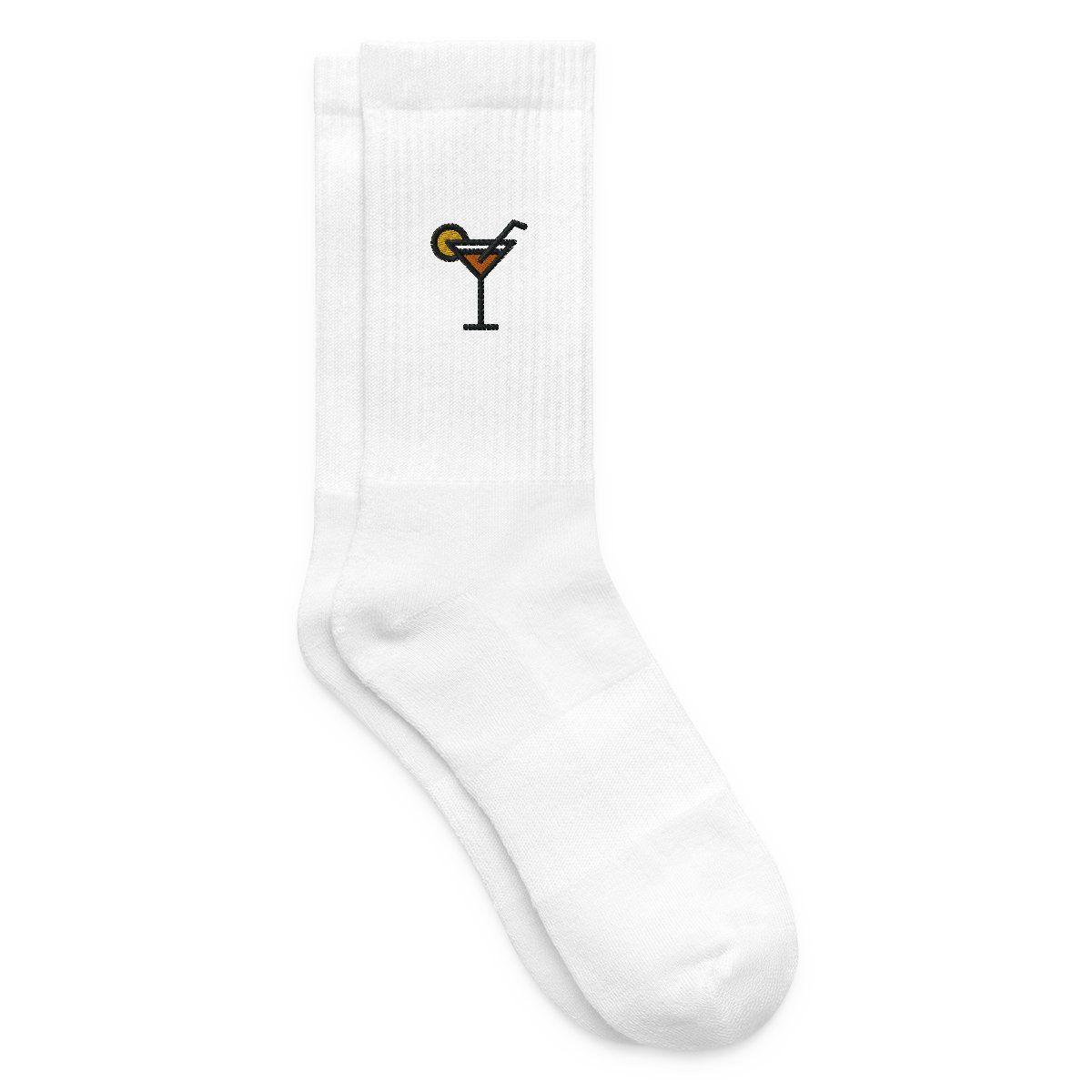 Spreadshirt Socken Aperol Cocktail Stick JGA Sommerparty Tennissocken (1-Paar)
