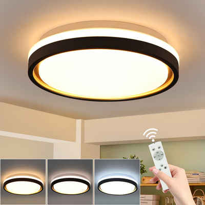 LED Deckenleuchte Adel Wohn Schlaf Ess Zimmer Strahler Küche Büro Flur Lampe A++ 