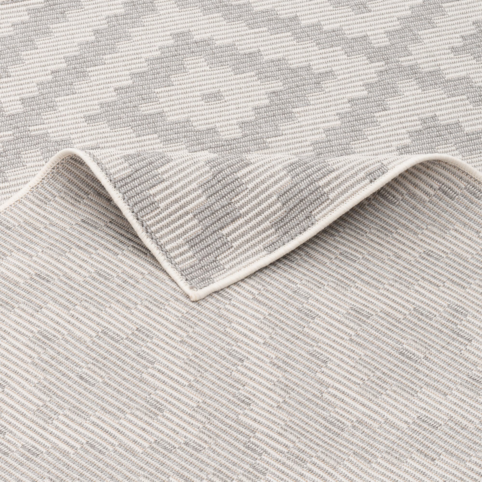 Pergamon Outdoorteppich In & Outdoor Teppich Marbella Fliesenoptik, Rechteckig, Höhe: 4 mm – Bild 5 von 5