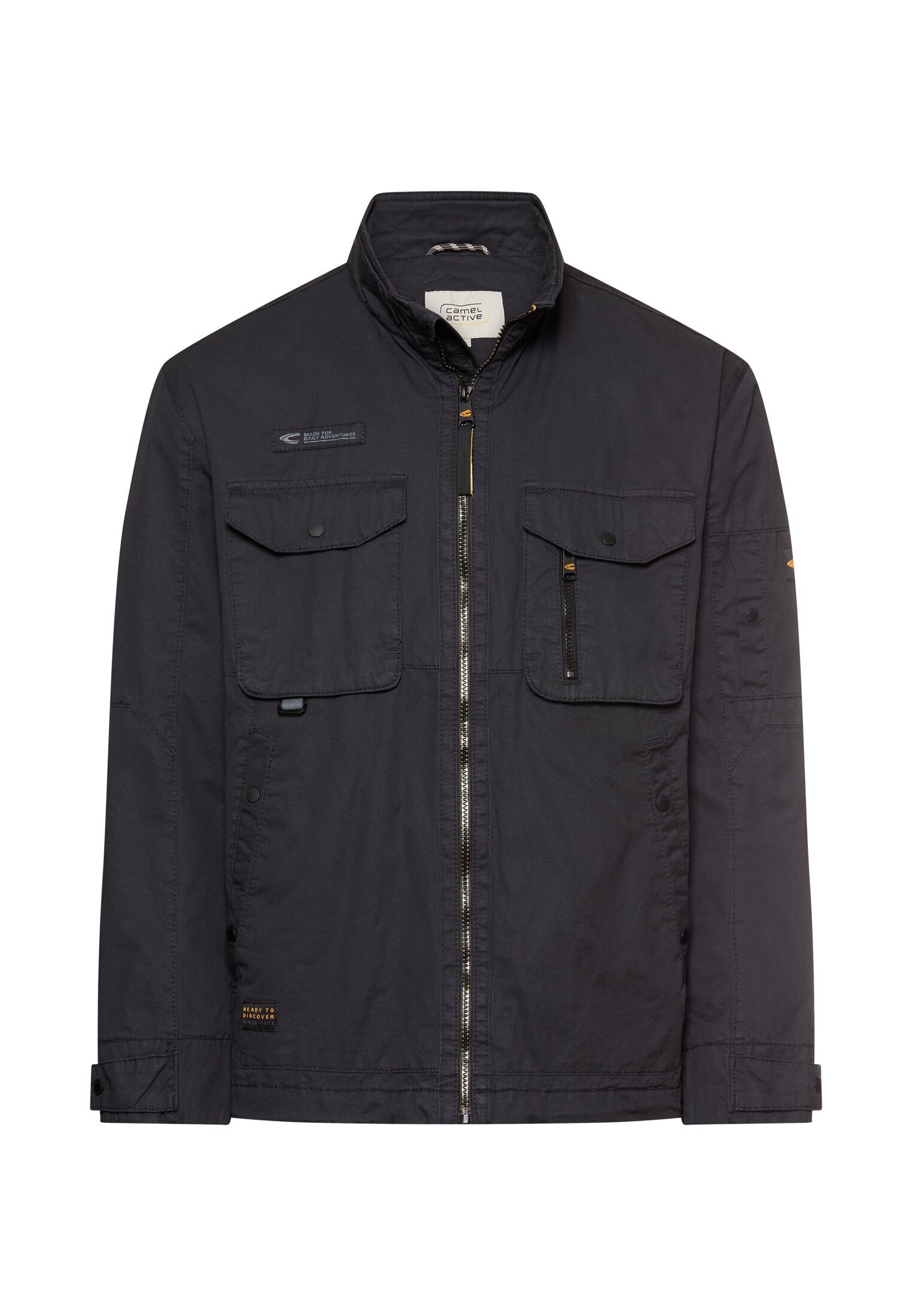 Blouson mit Stehkragen Langarm