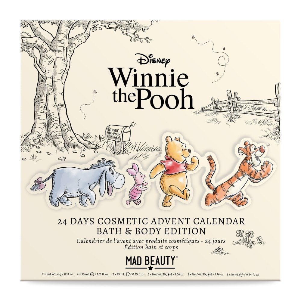 Disney Adventskalender XXL Winnie Pooh 3D Adventskalender 2026 40cm Disney Store