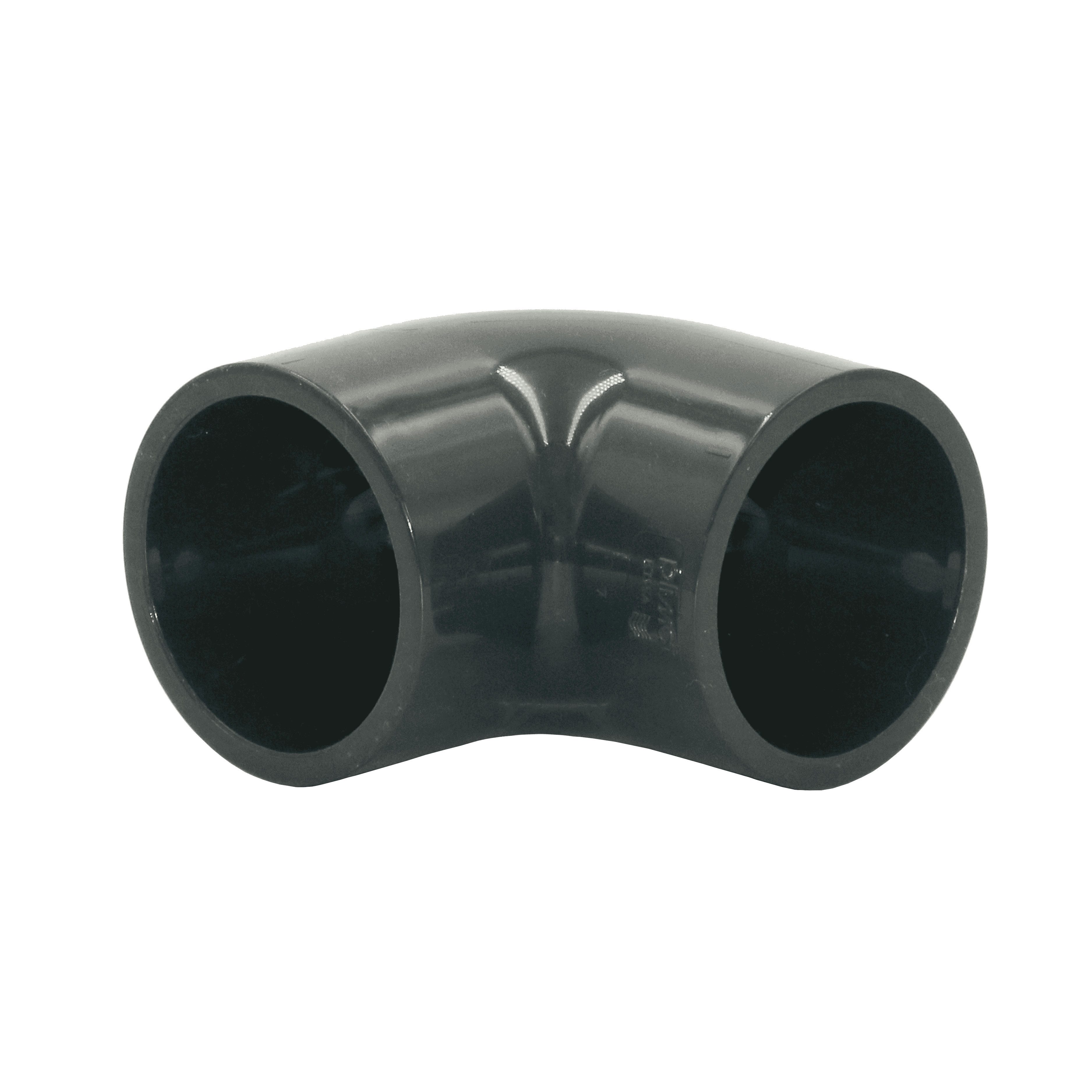 HAF Rohrverbinder 1-10x PVC Fitting Winkel 90° 63mm Klebemuffe Verrohrung PN16 Pool, Max. Arbeitsdruck 16 bar bei 20 C°