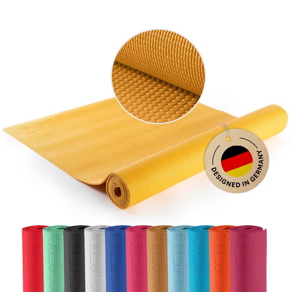 Yogamatte Kirana extra dünn & schalldämmend