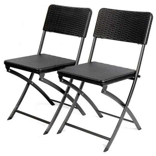 PARK ALLEY Klappstuhl »PA-8953« Klappbare Gartenstühle im 2er Set