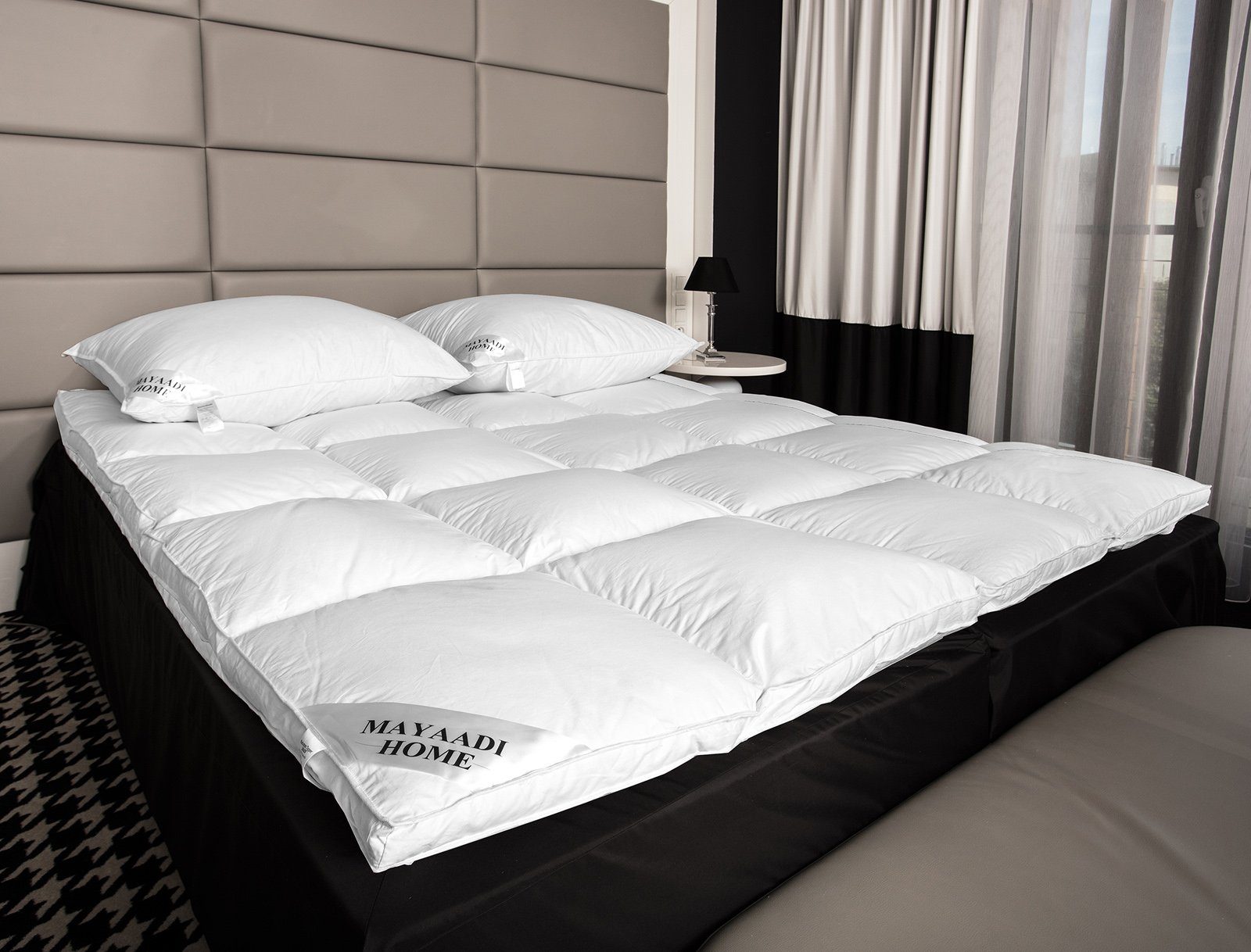 Mayaadi Home, Matratzenauflage HS69 Matratzenauflage Topper Unterbett 70 % Daunen
