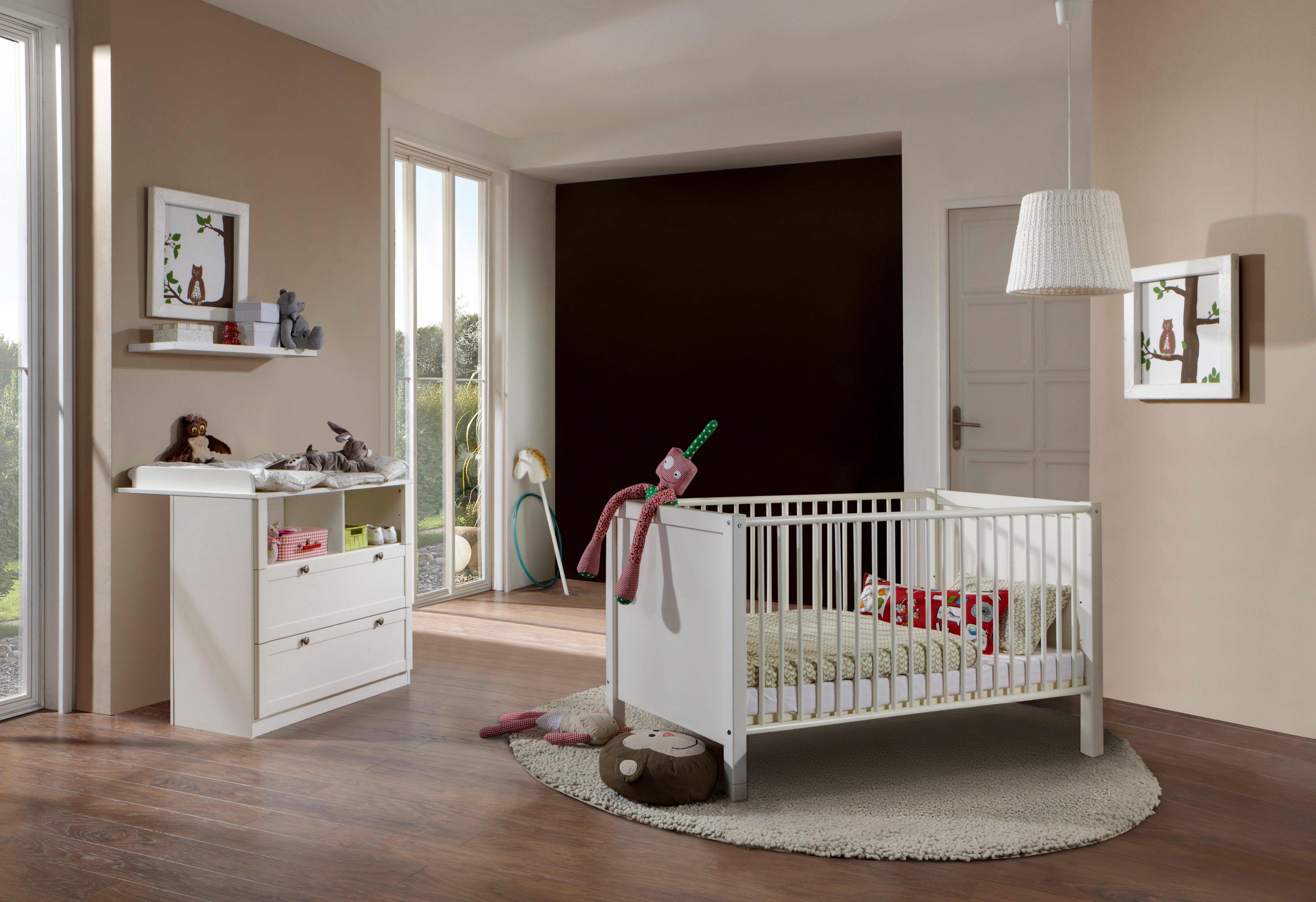 Wimex Babymöbel-Set Helsingborg, (Spar-Set, 2-tlg), Bett + Wickelkommode