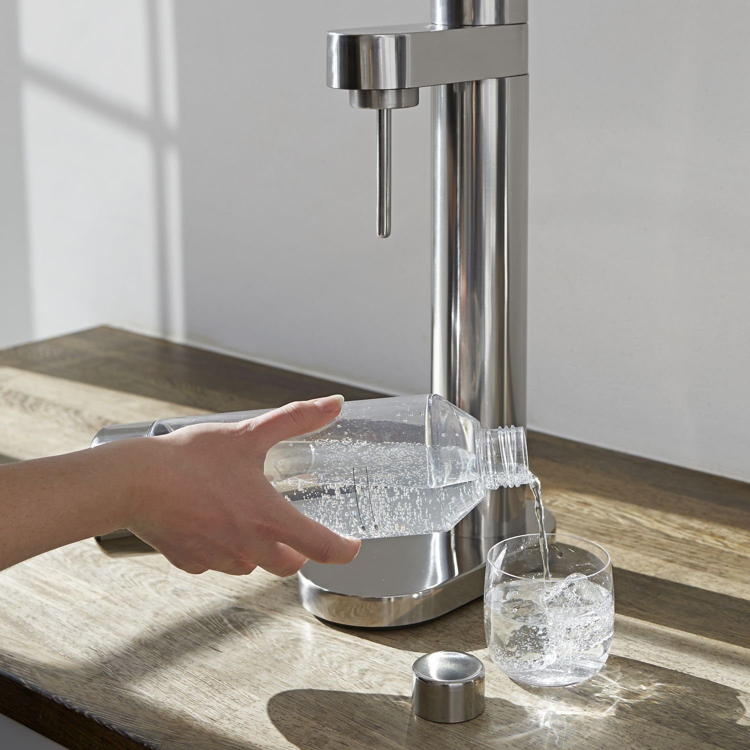 Stelton Wassersprudler Flasche Brus