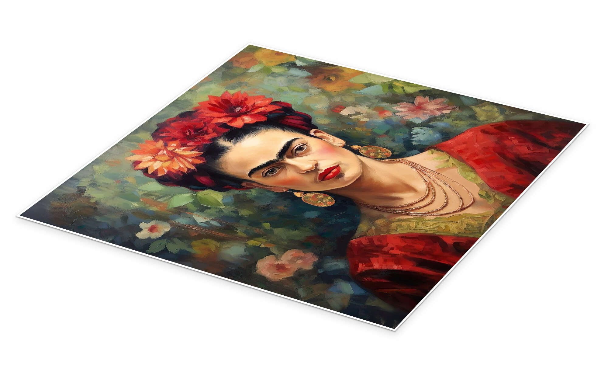 Posterlounge Wandbild Frida Kahlo Vintage, Mark Ashkenazi, erhältlich als P günstig online kaufen