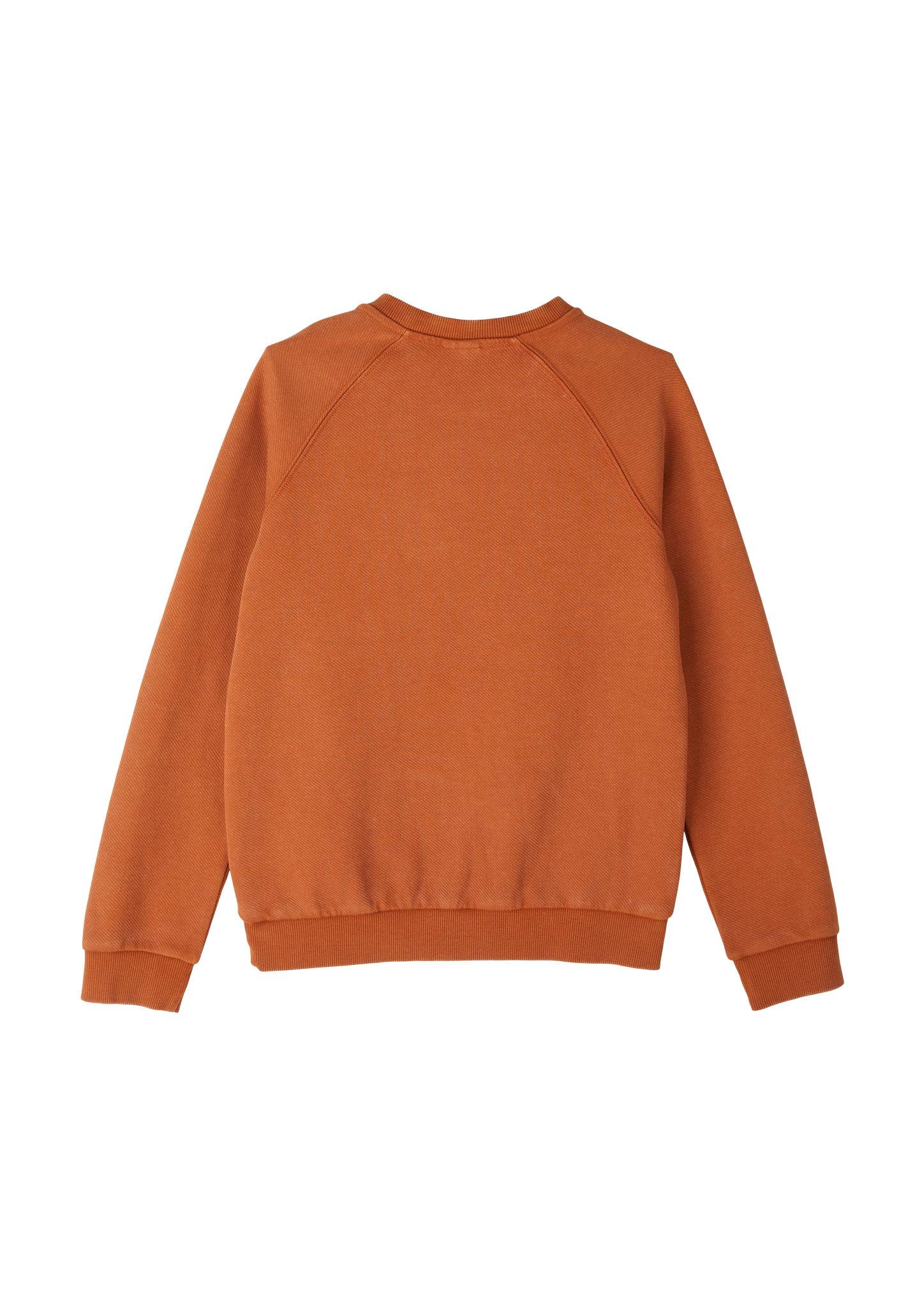 orange Sweatshirt Sweatshirt mit s.Oliver Crewneck