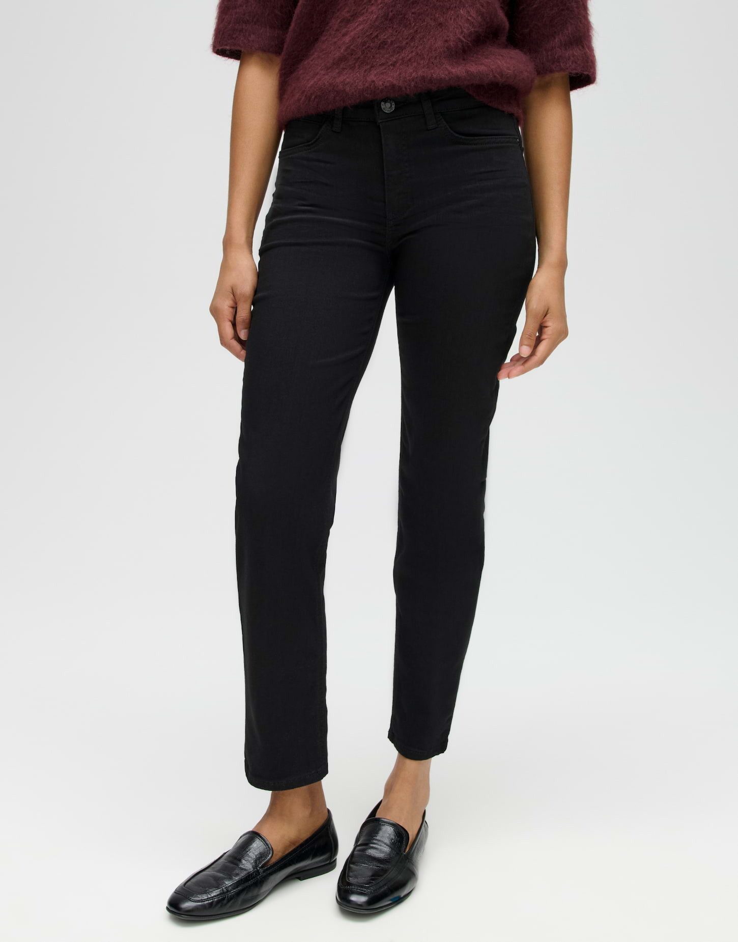 OPUS 5-Pocket-Jeans ELMA CLEVER ELMA CLEVER Straight Jeans Straight fit, Mid Rise, Cropped