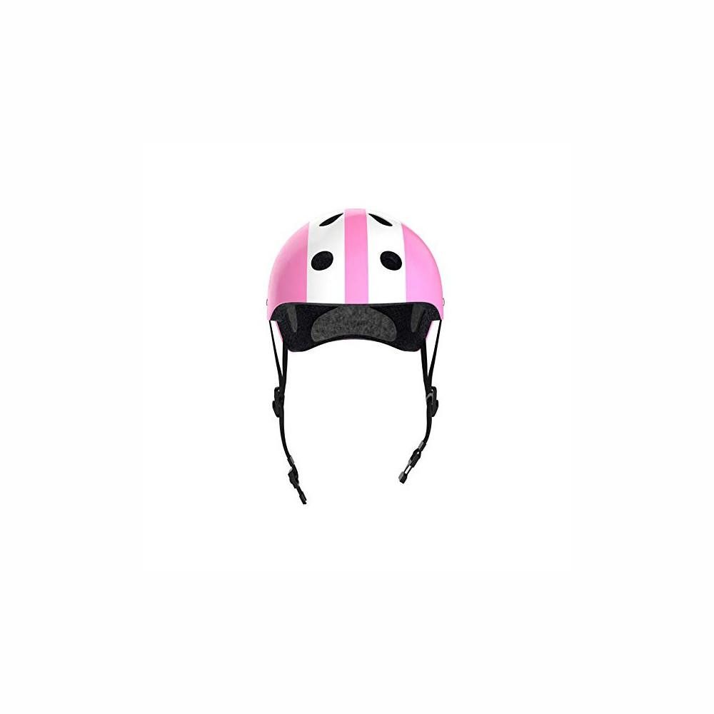 MOLTO Fahrradhelm Molto Kinderhelm Moltó Rosa Weiß 48-53 cm sicher und stylish für Kinde