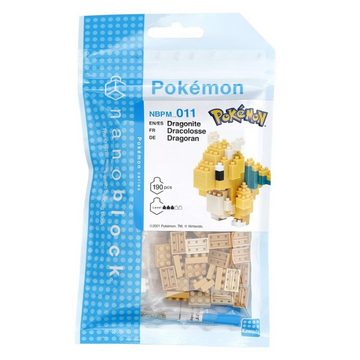 nanoblock Steckspielzeug NBPM-011 Pokémon Dragoran 190 Teile 3D Puzzle