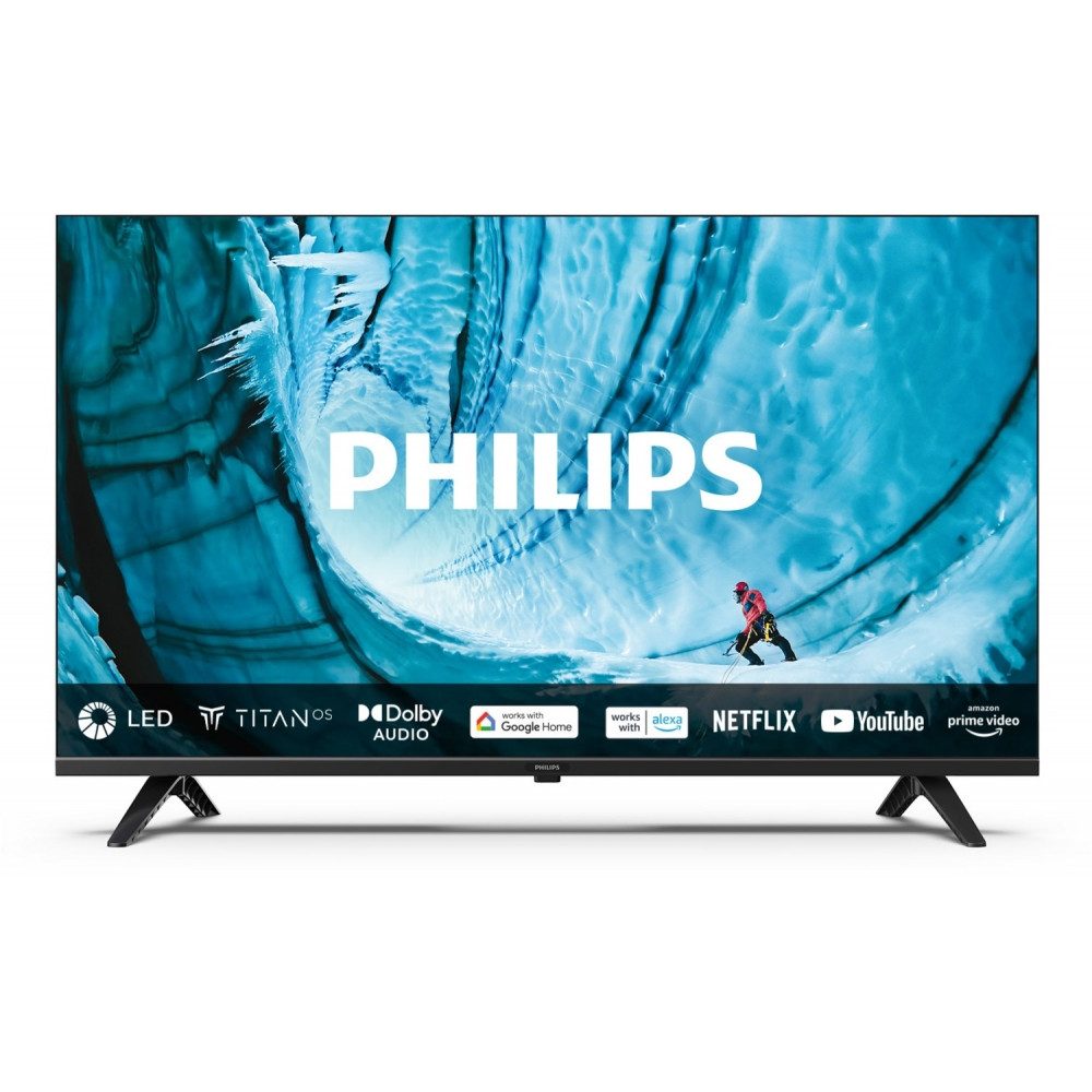 Philips 40PFS6009/12 LED-Fernseher (40 Zoll, Full HD, WLAN integriert, Elegantes, matt-schwarzes Design)