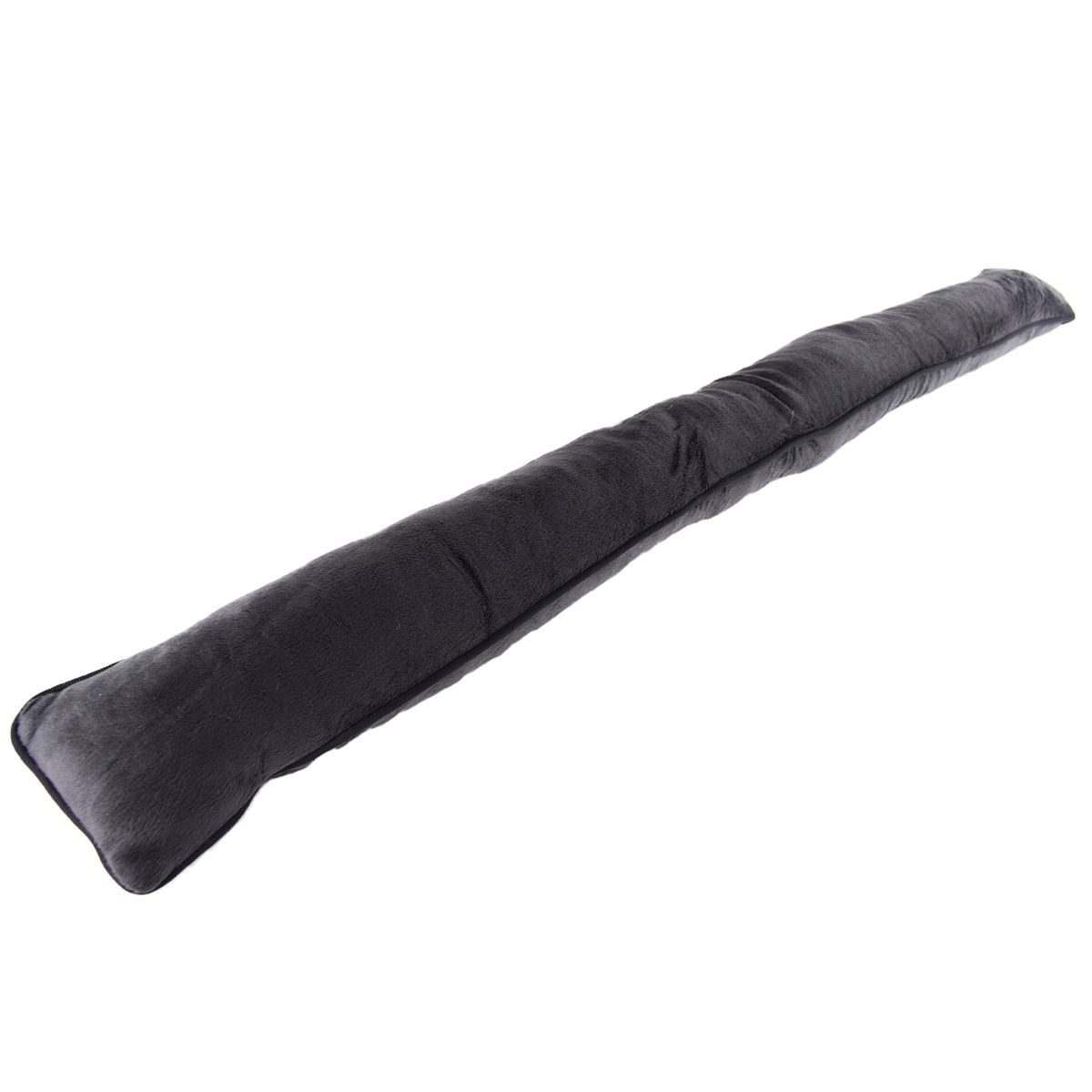 VIVA Home Dekokissen Zugluftstopper mit Paspelierung ca. 87x11 cm Türwindstopper, Mikrofaserbezug