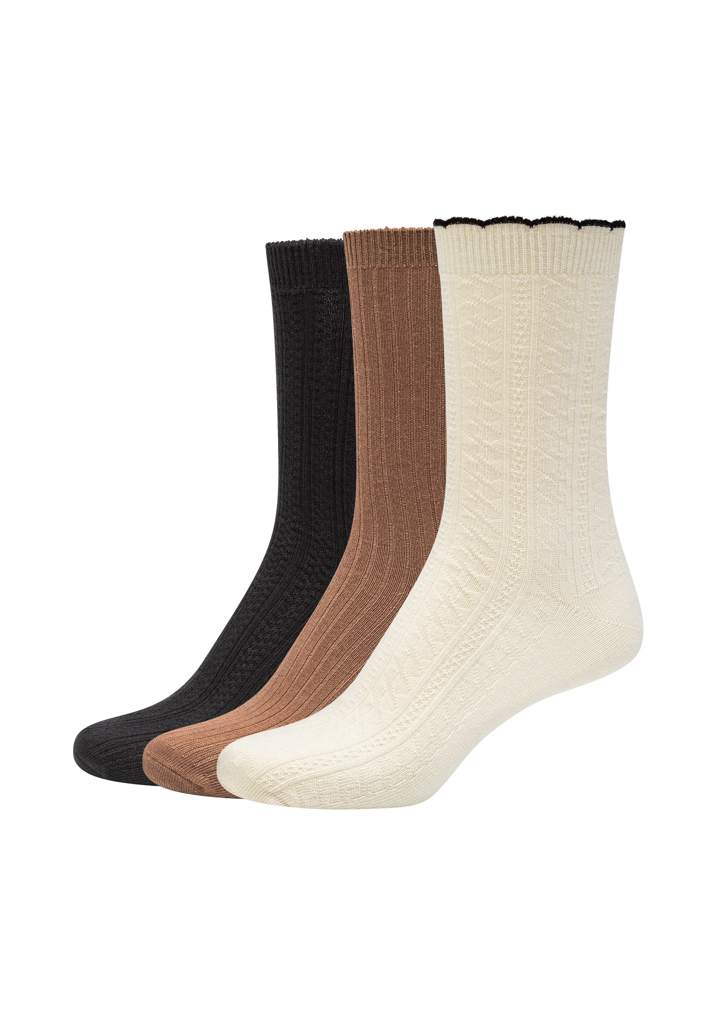 Camano Socken comfort (6-Paar) mit elastischem Bund günstig online kaufen