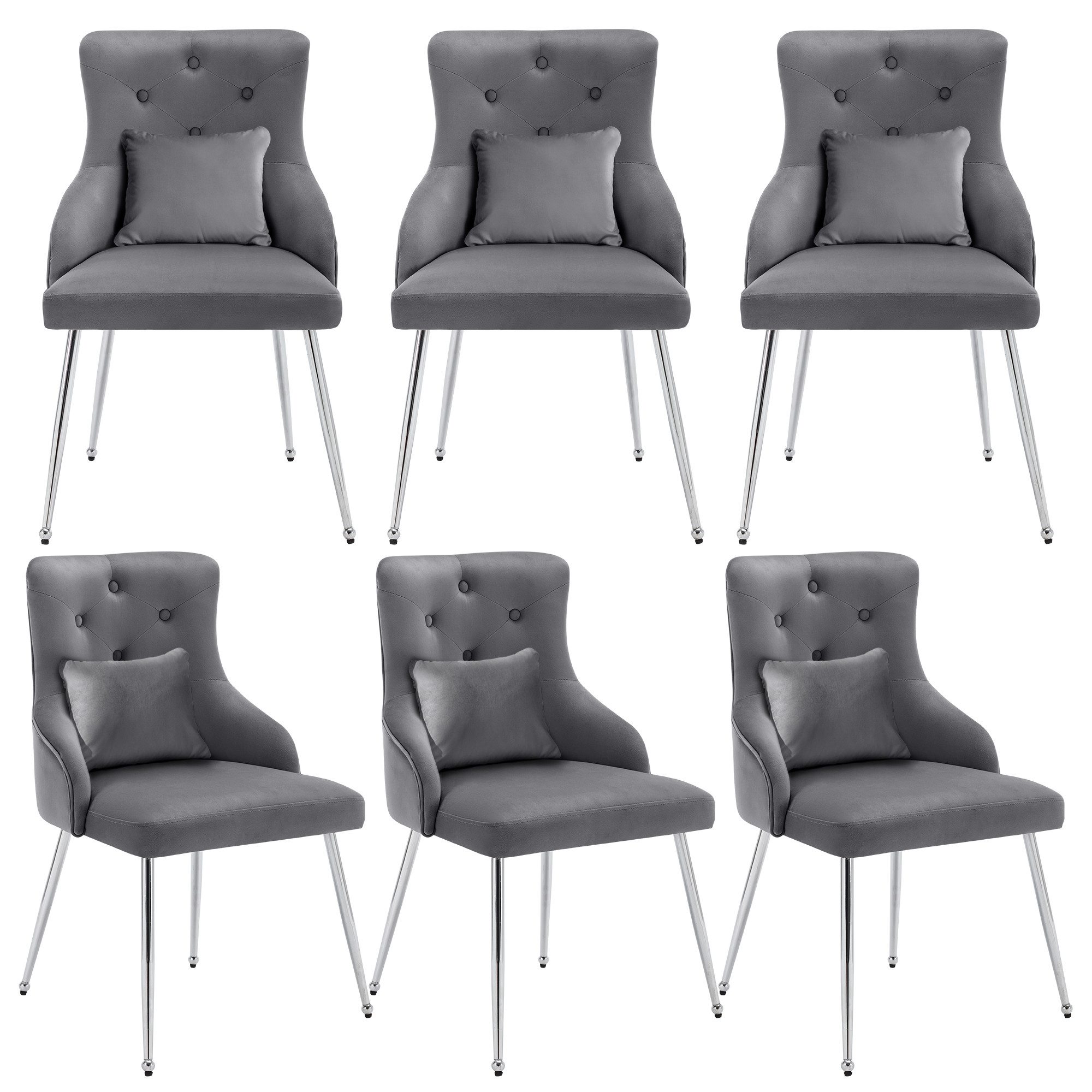 HAUSS SPOLE Polsterstuhl 6er Set mit günstig online kaufen
