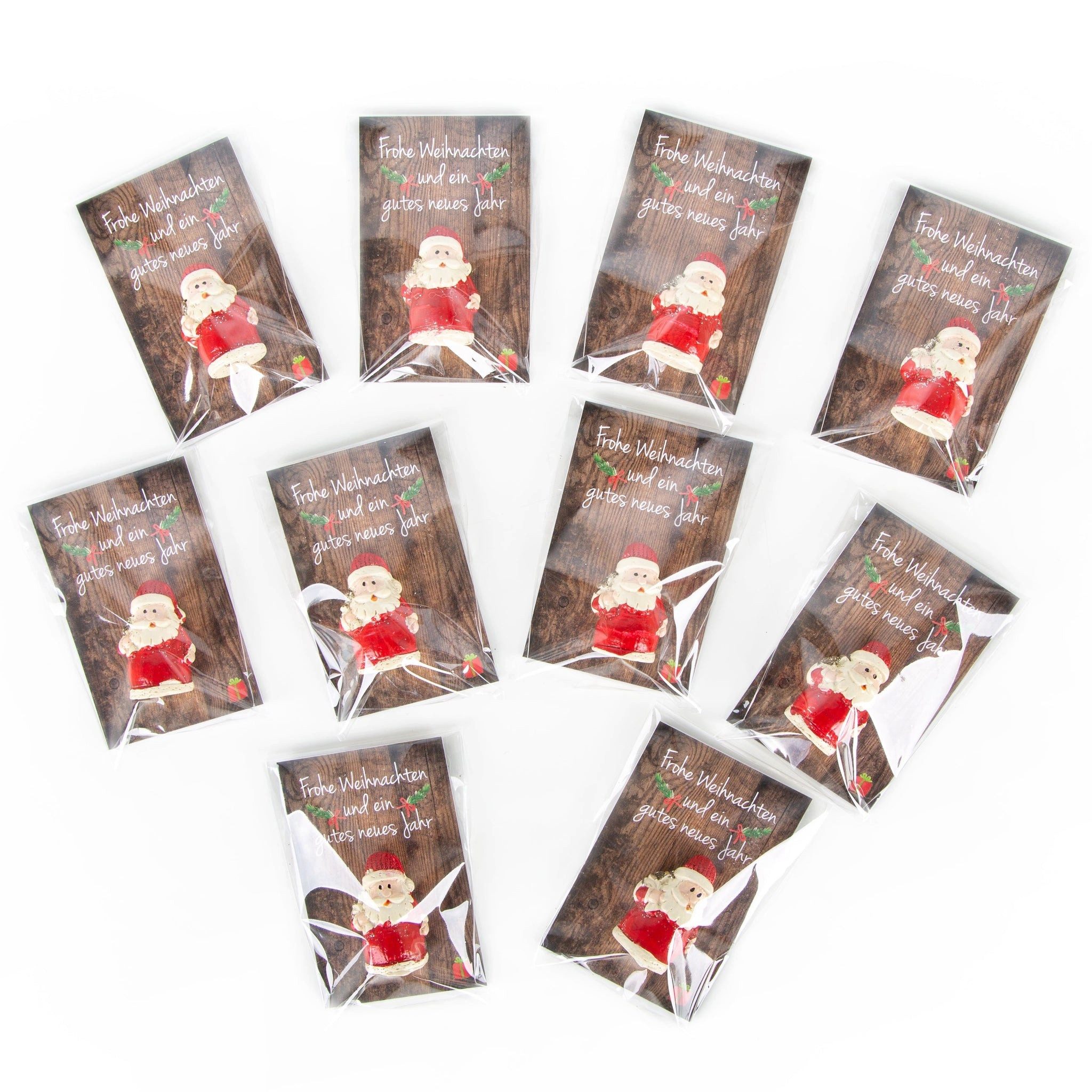 Logbuch-Verlag Dekofigur 10 kleine Weihnachtsgeschenke - Mini Nikolaus mit günstig online kaufen