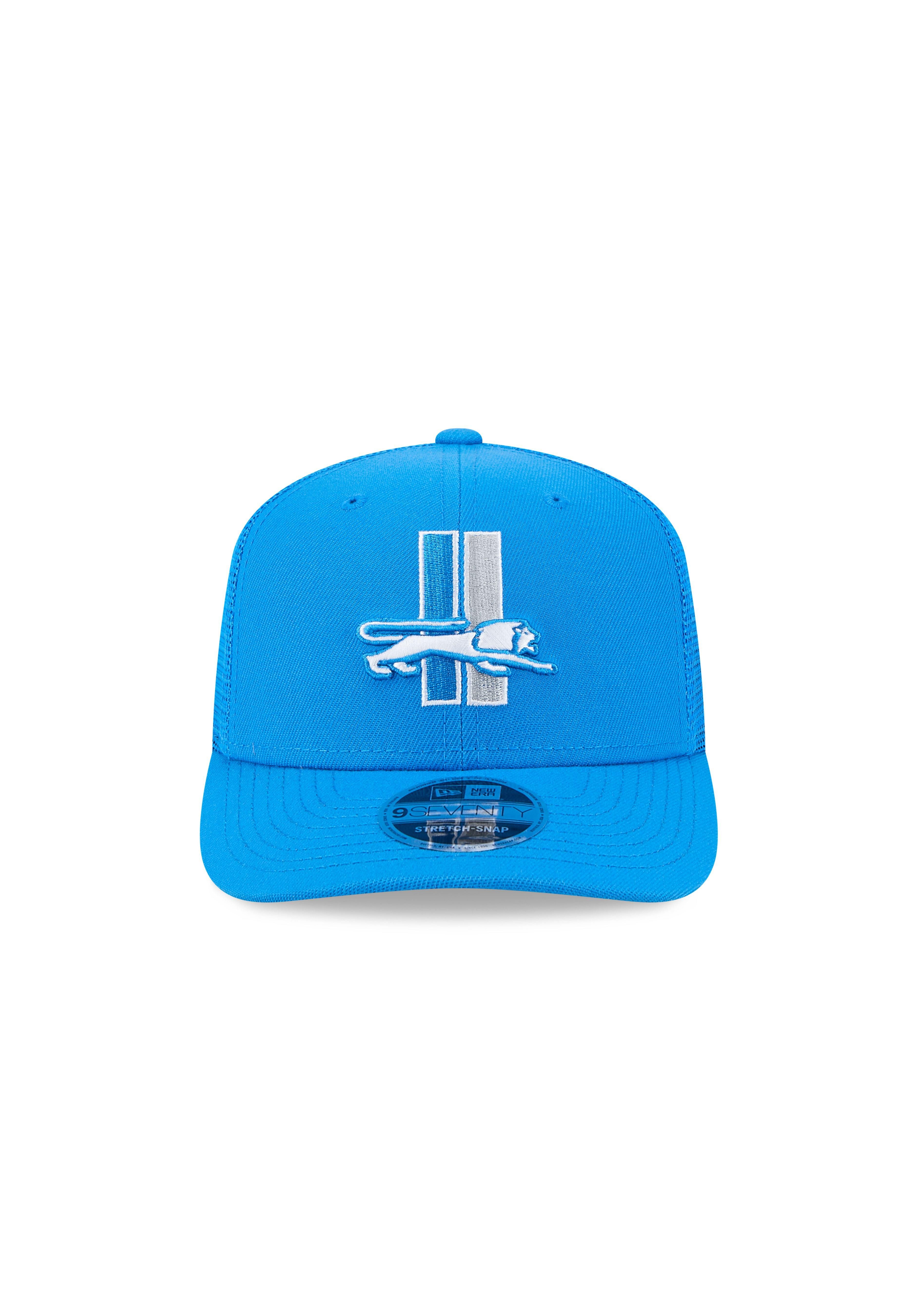 New Era Snapback Cap Detroit Lions New Era 9Seventy Stretch-Snap NFL Trucker Cap Blau (1-St)