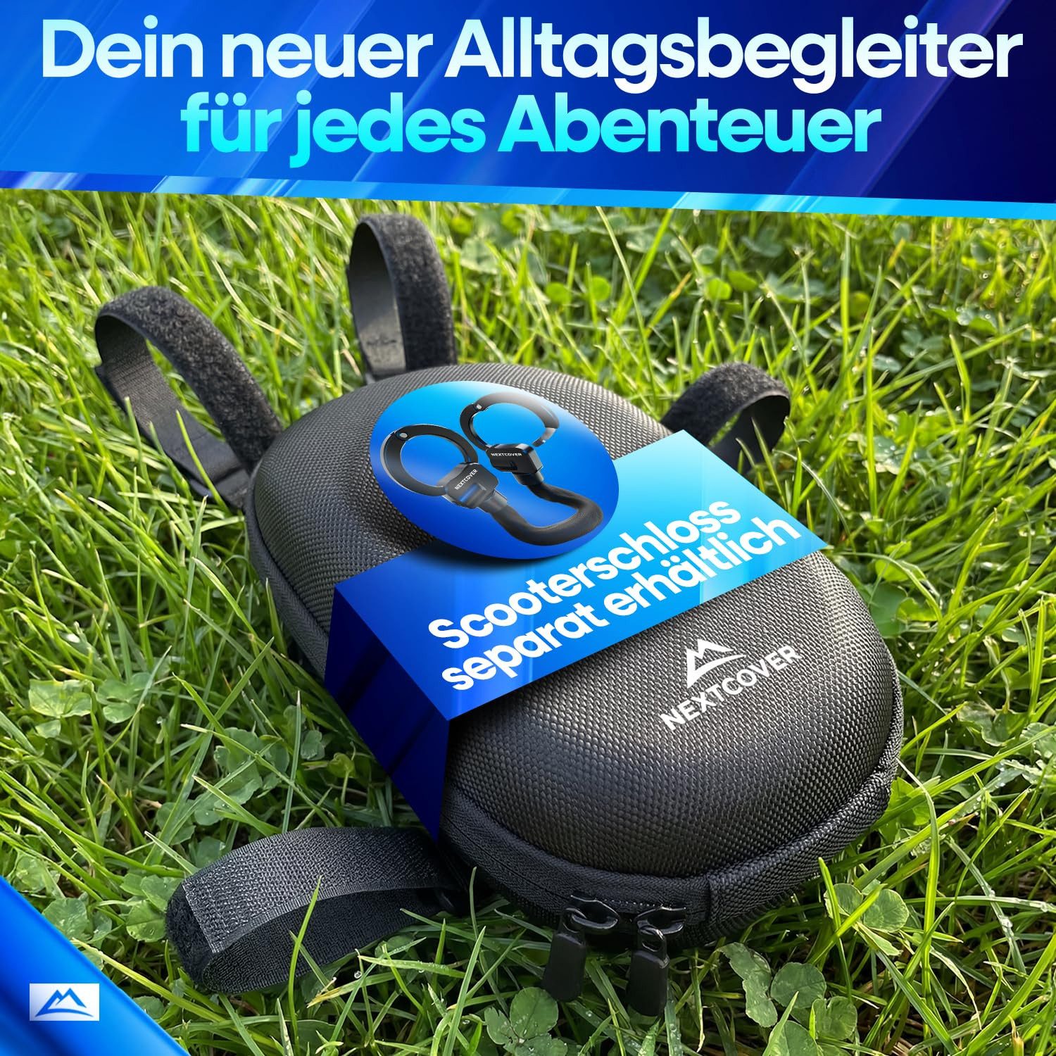 Nextcover Kettenschloss NEXTCOVER® E-Scooter Schloss [Steel-Secure-Technologie] – Bild 5 von 5
