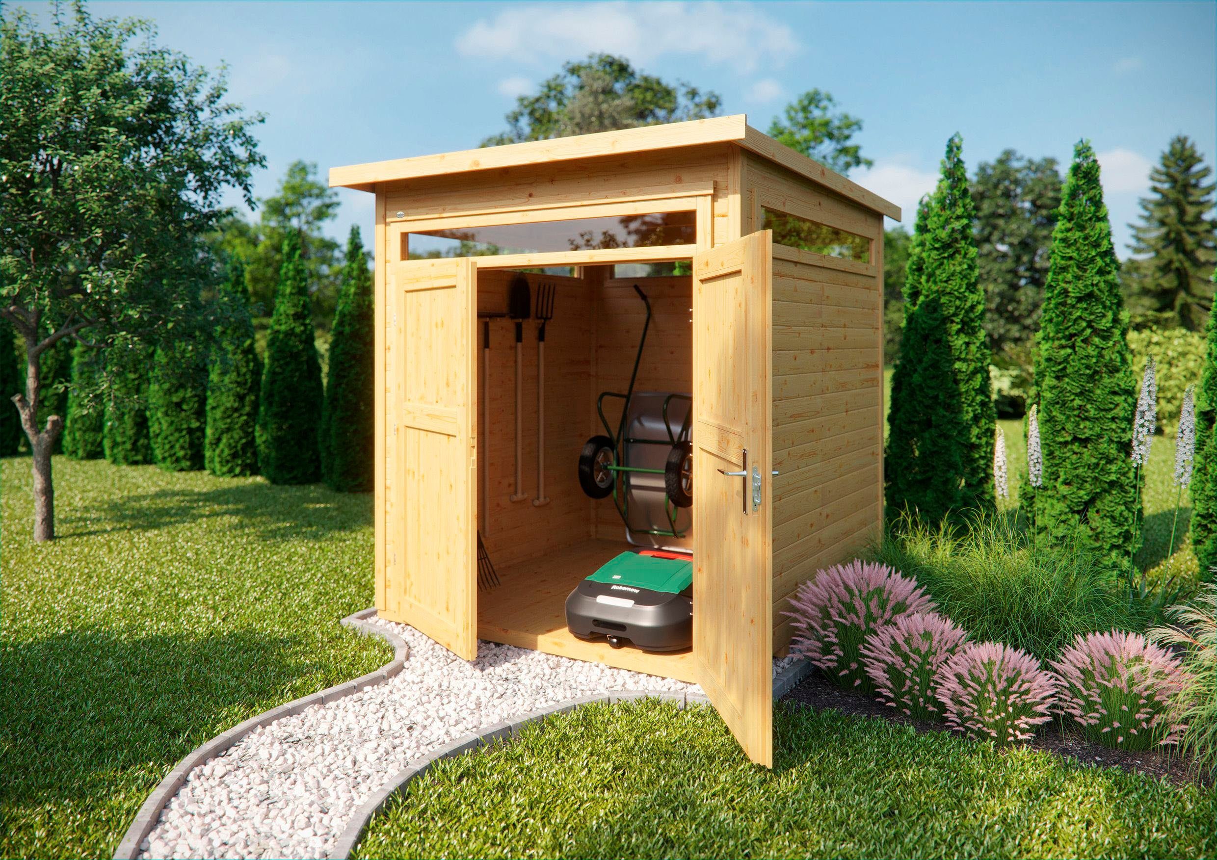 weka Gartenhaus 265 Gr. 1, 21 mm, BxT: 220x161 cm