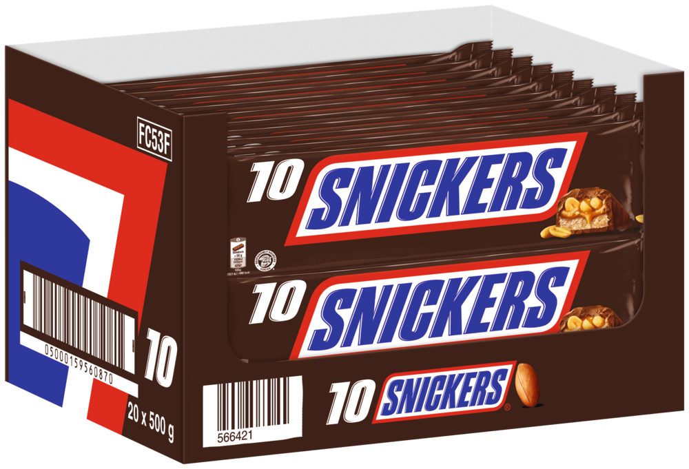 Snickers Süßigkeit SNICKERS Multipack 20x10x50g