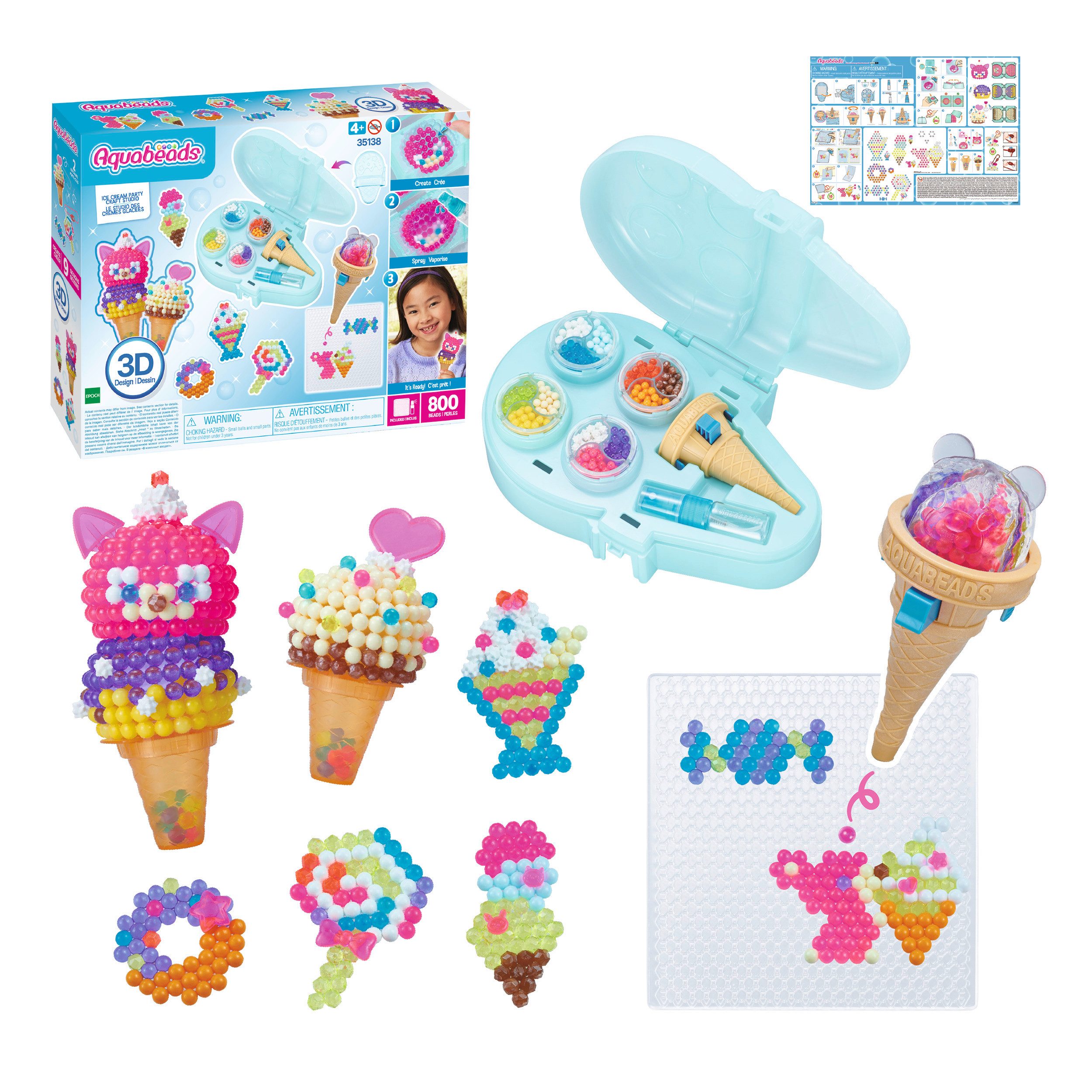 Aquabeads Kreativset Eis Party Bastelset