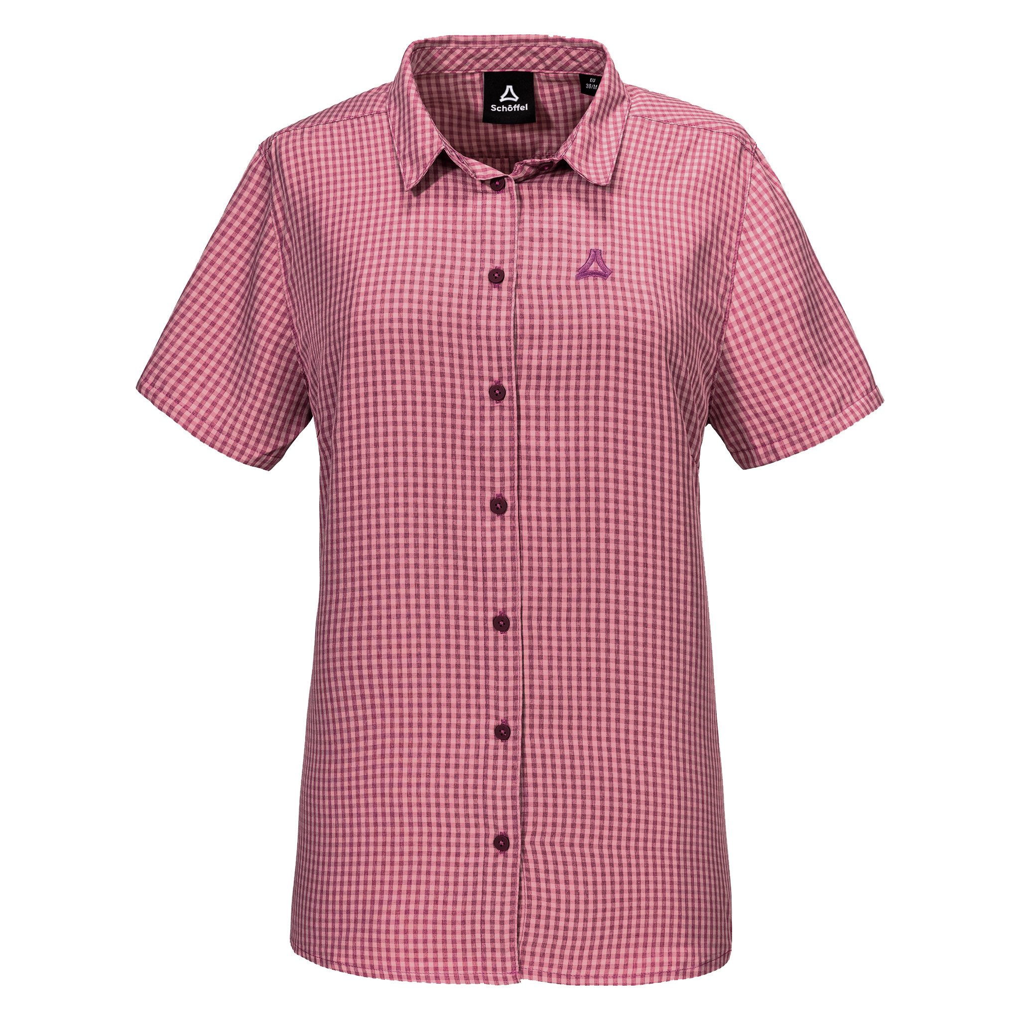 Schöffel Funktionsbluse Hiking CIRC Blouse Style Dalfoss mit aufgesticktem Markenlogo