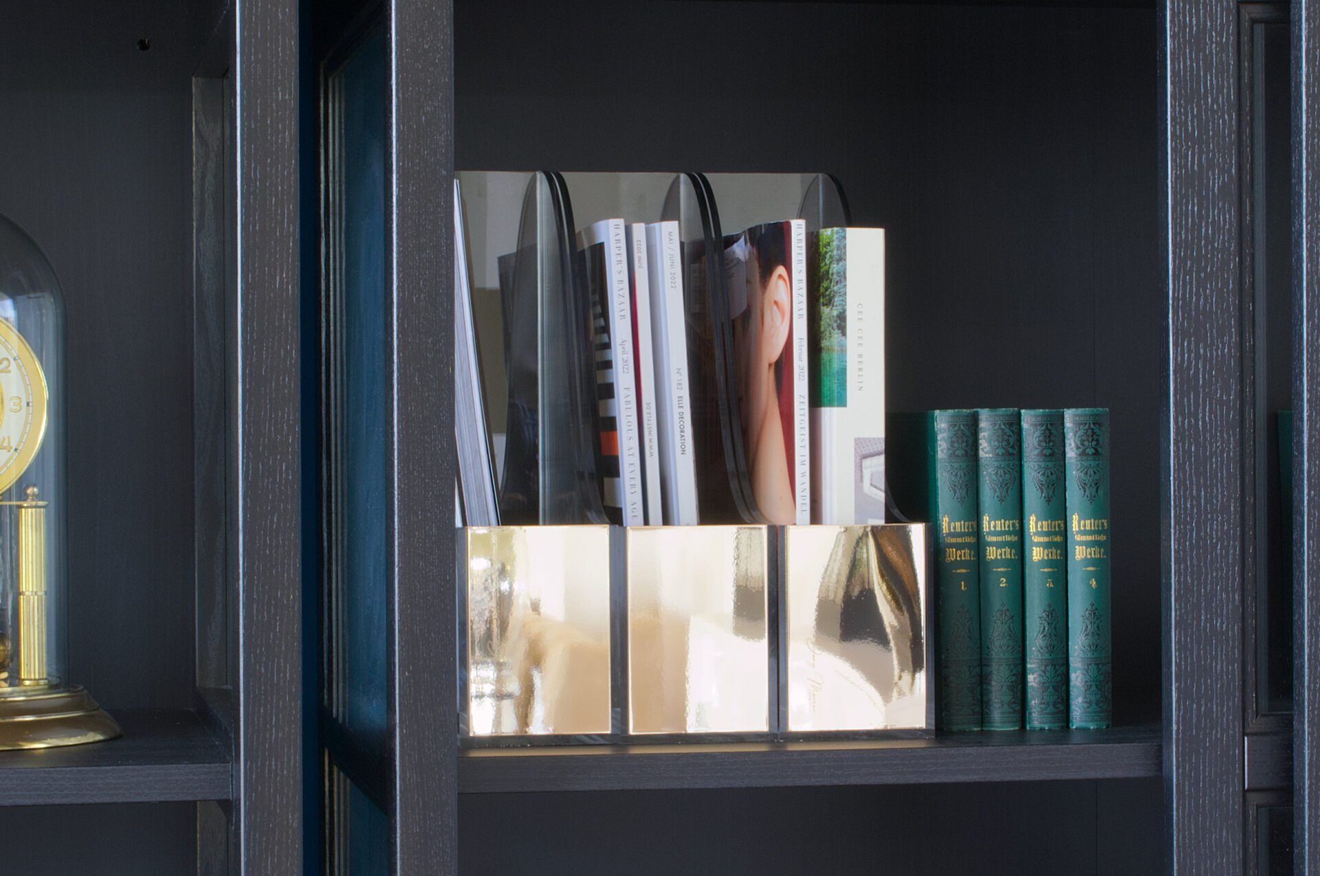 Dany Marcus Stehsammler Stehsammler Acryl Gold, transparent, elegant, gold