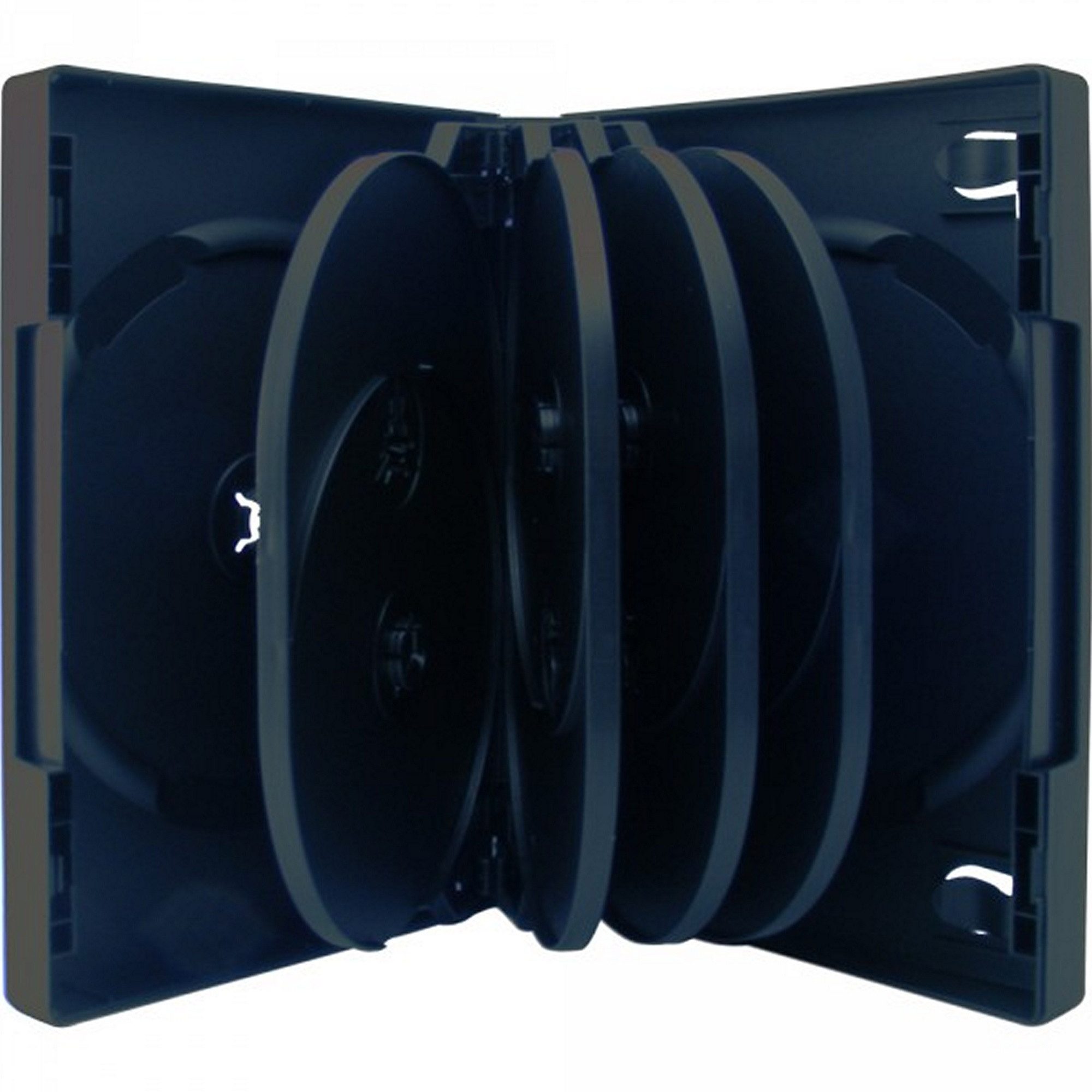 Sauerwald DVD-Hülle 10fach 10er DVD CD Box Hüllen