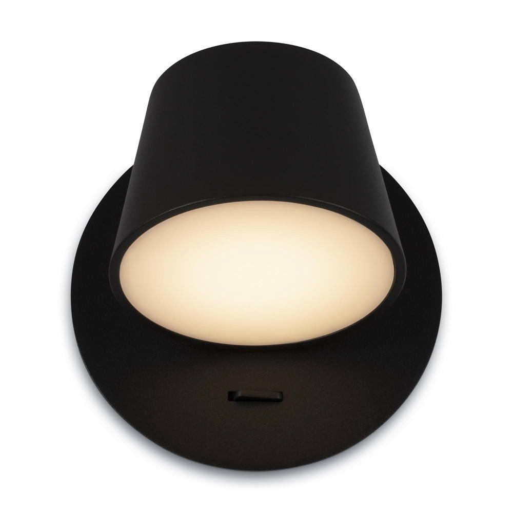 Maytoni Wandleuchte LED Wandleuchte Pixel in Schwarz 7W 350lm, LED