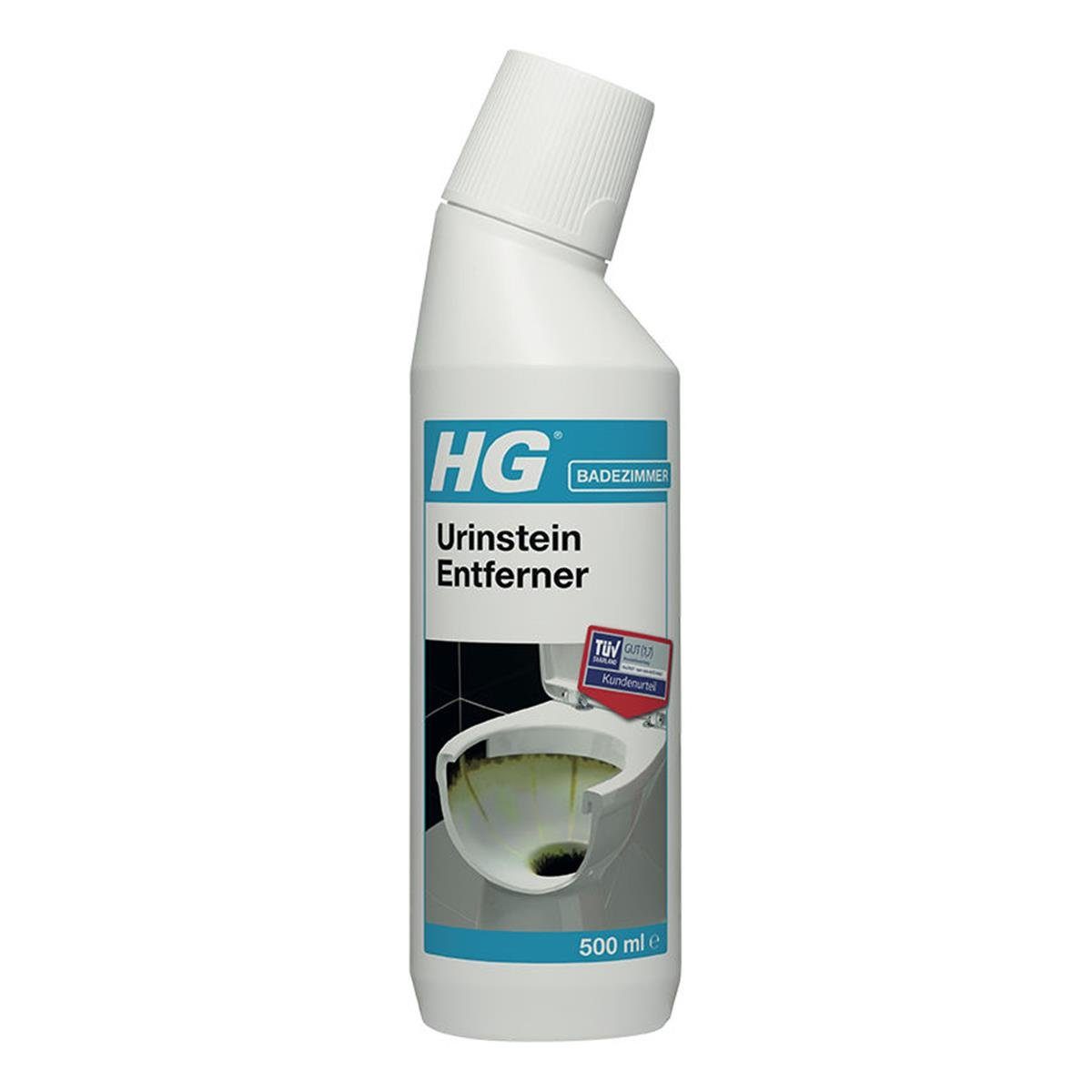 HG HG Urinstein Entferner 500ml (1er WC-Reiniger Pack)